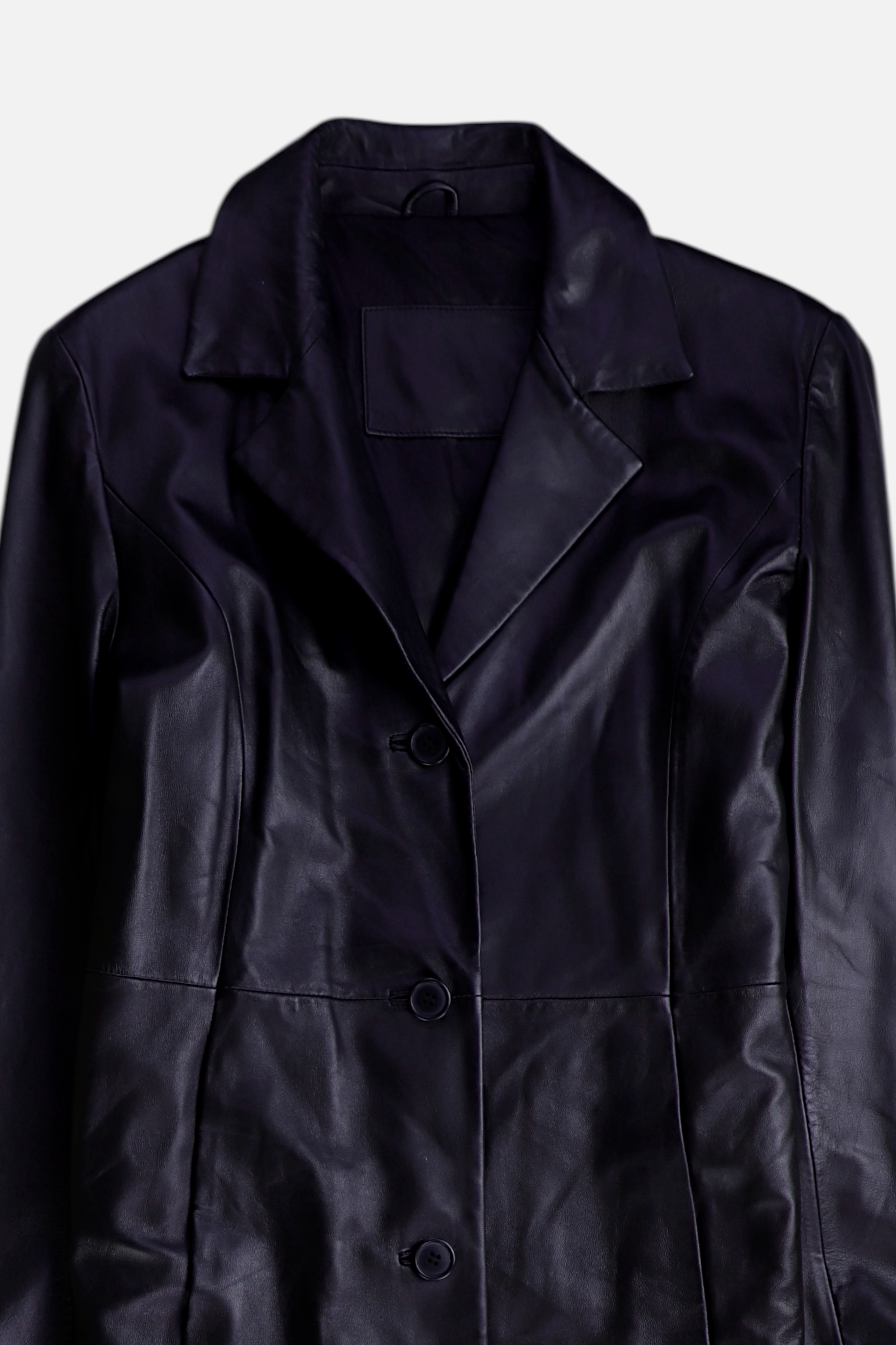 Abrigo  Single breasted trench Cuero - Mujer - N/A