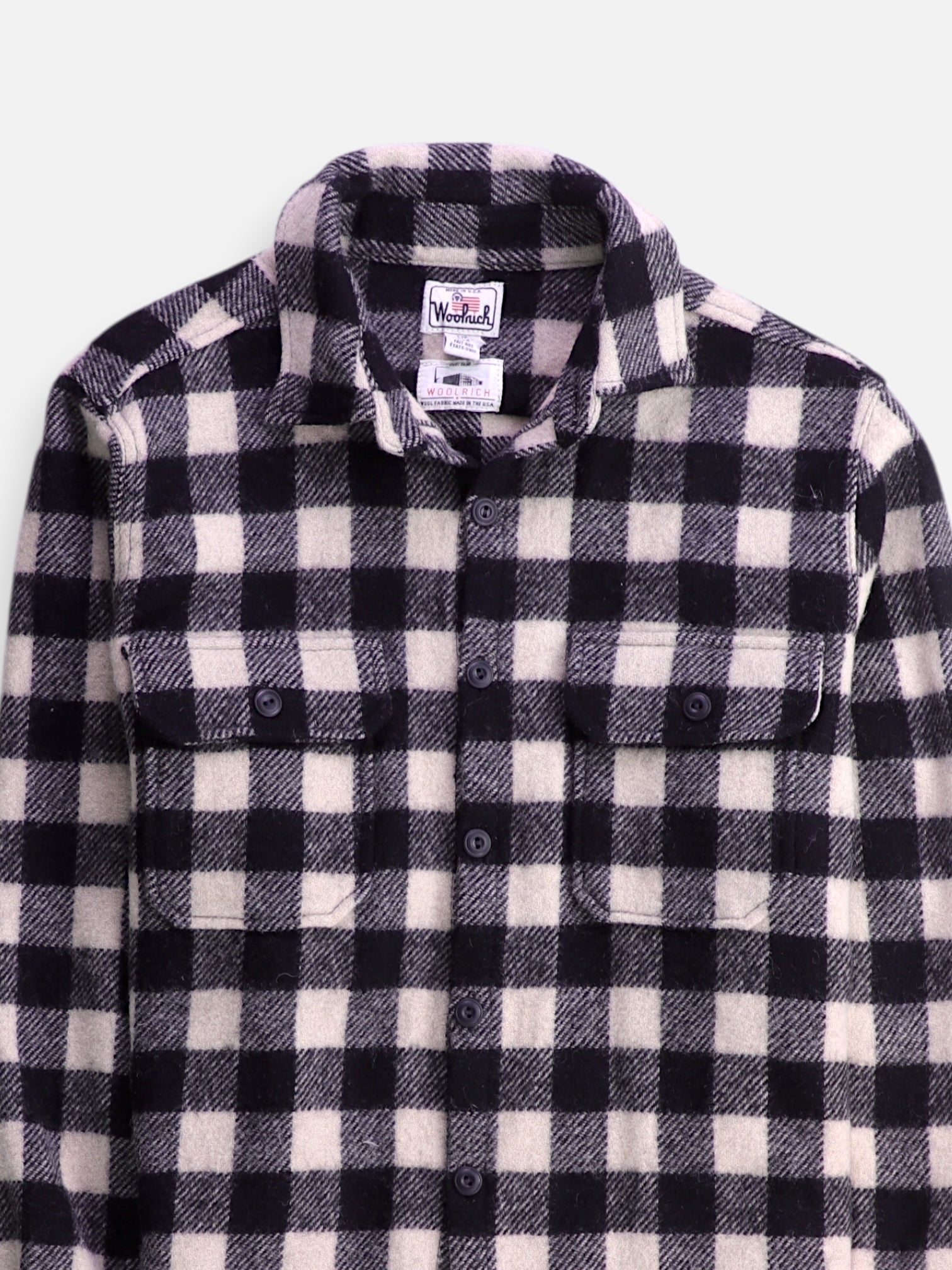 Chaqueta Sobrecamisa Color Block - Mujer - Large