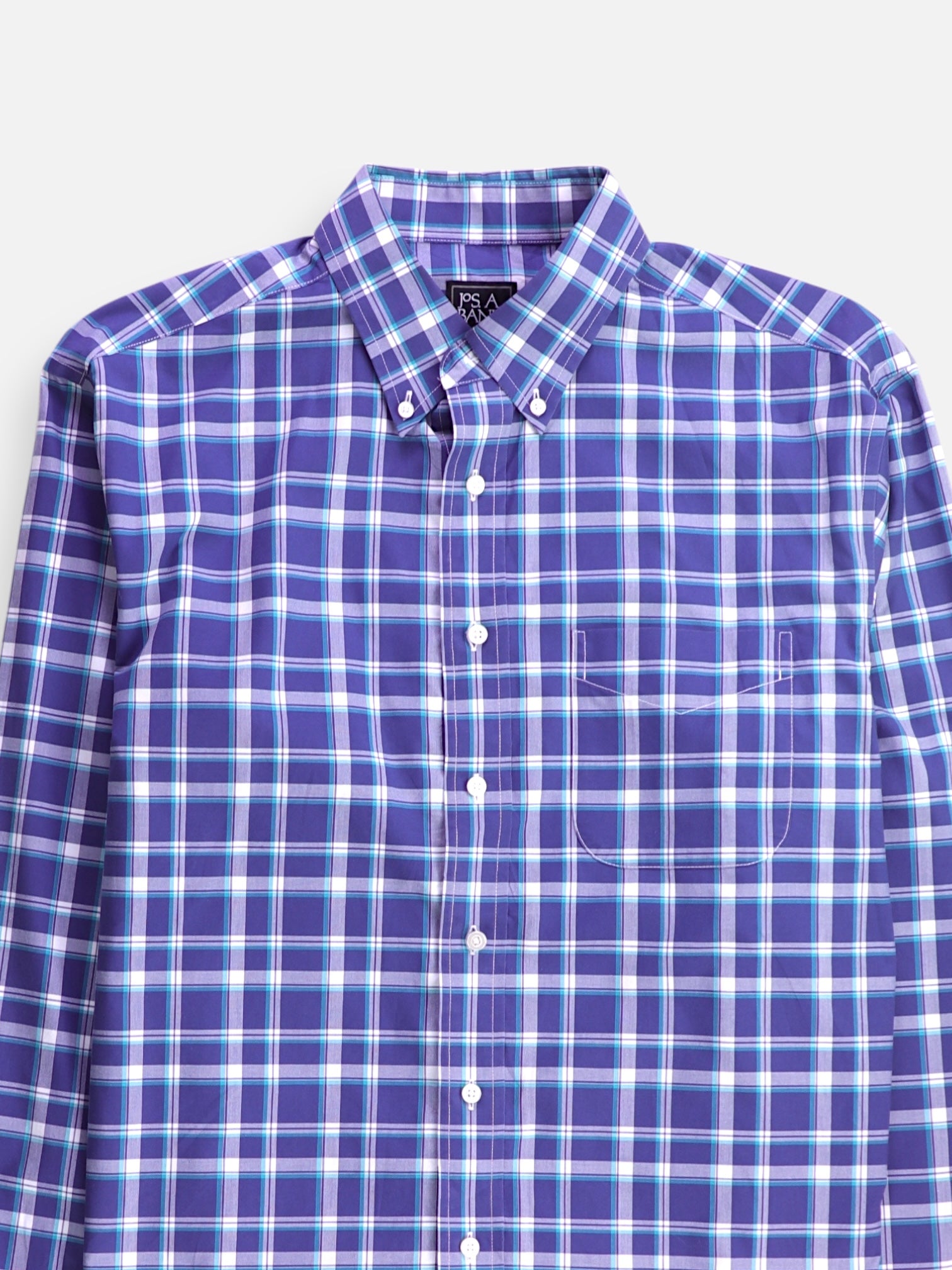 Camisa Color Block - Hombre - Large