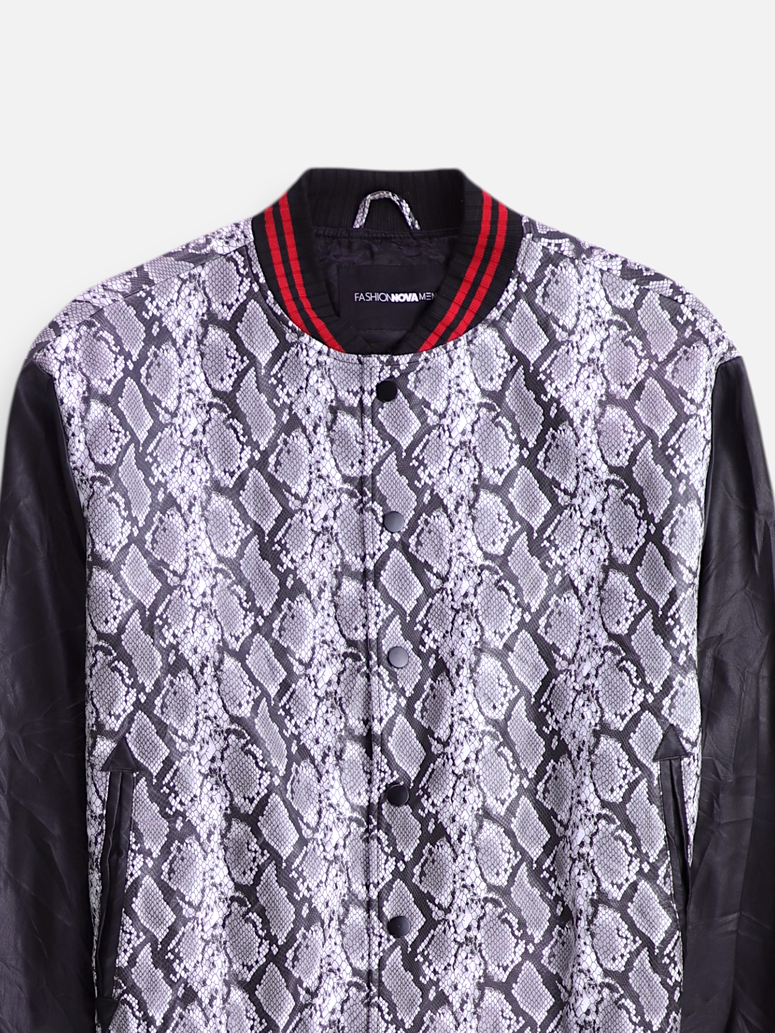 Fashionnova Chaqueta Bomber  Color Block - Hombre - N/A