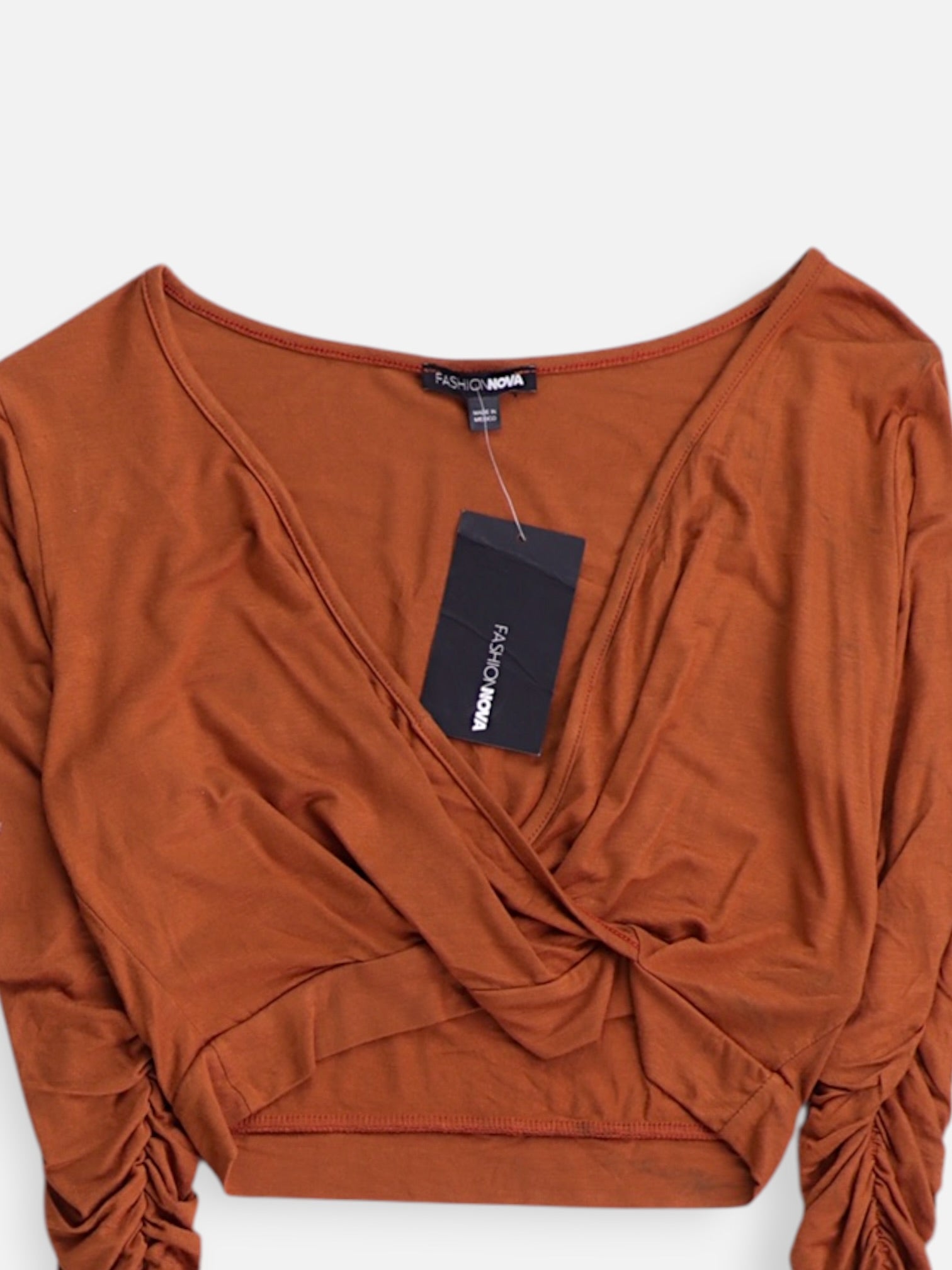 Fashionnova Blusa Crop Top - Mujer - Medium