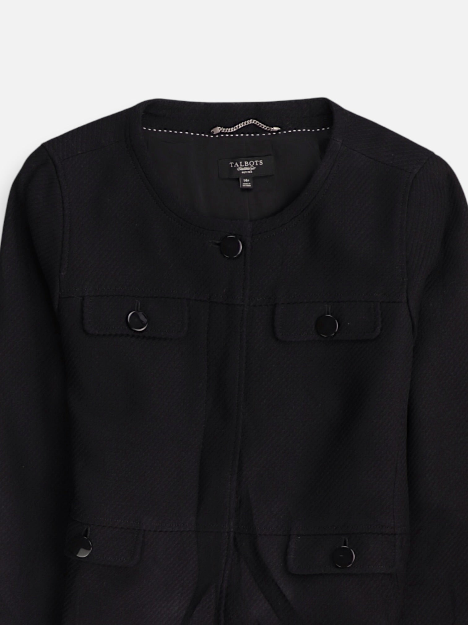 TALBOTS Chaqueta Casual Basic - Mujer - 14P