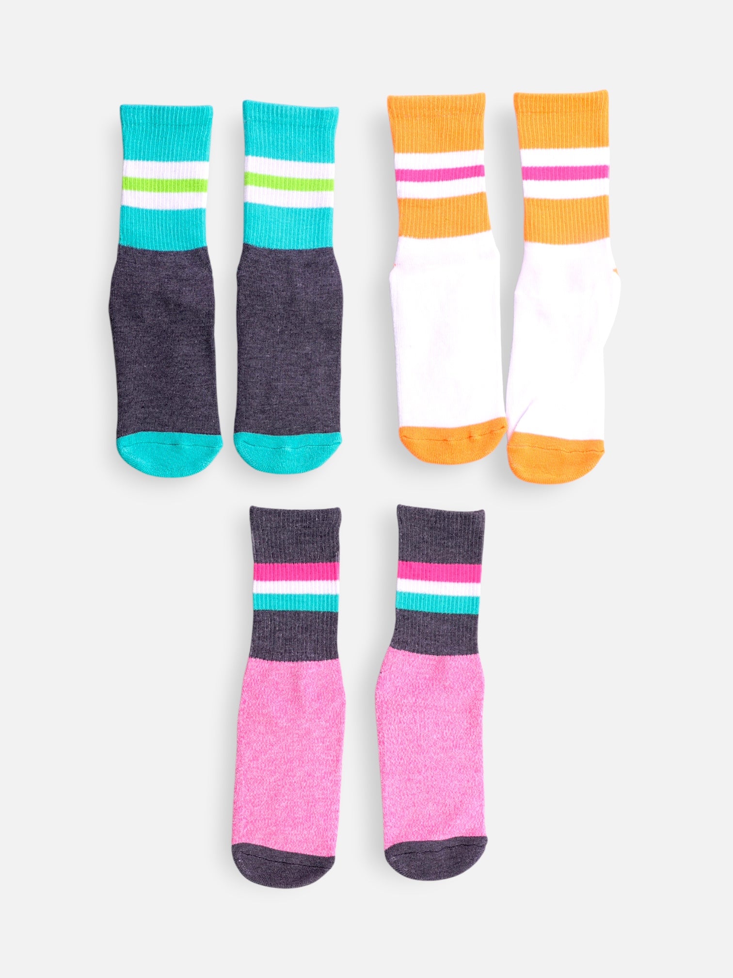 Calcetines 3 Pares - Mujer - 9-11