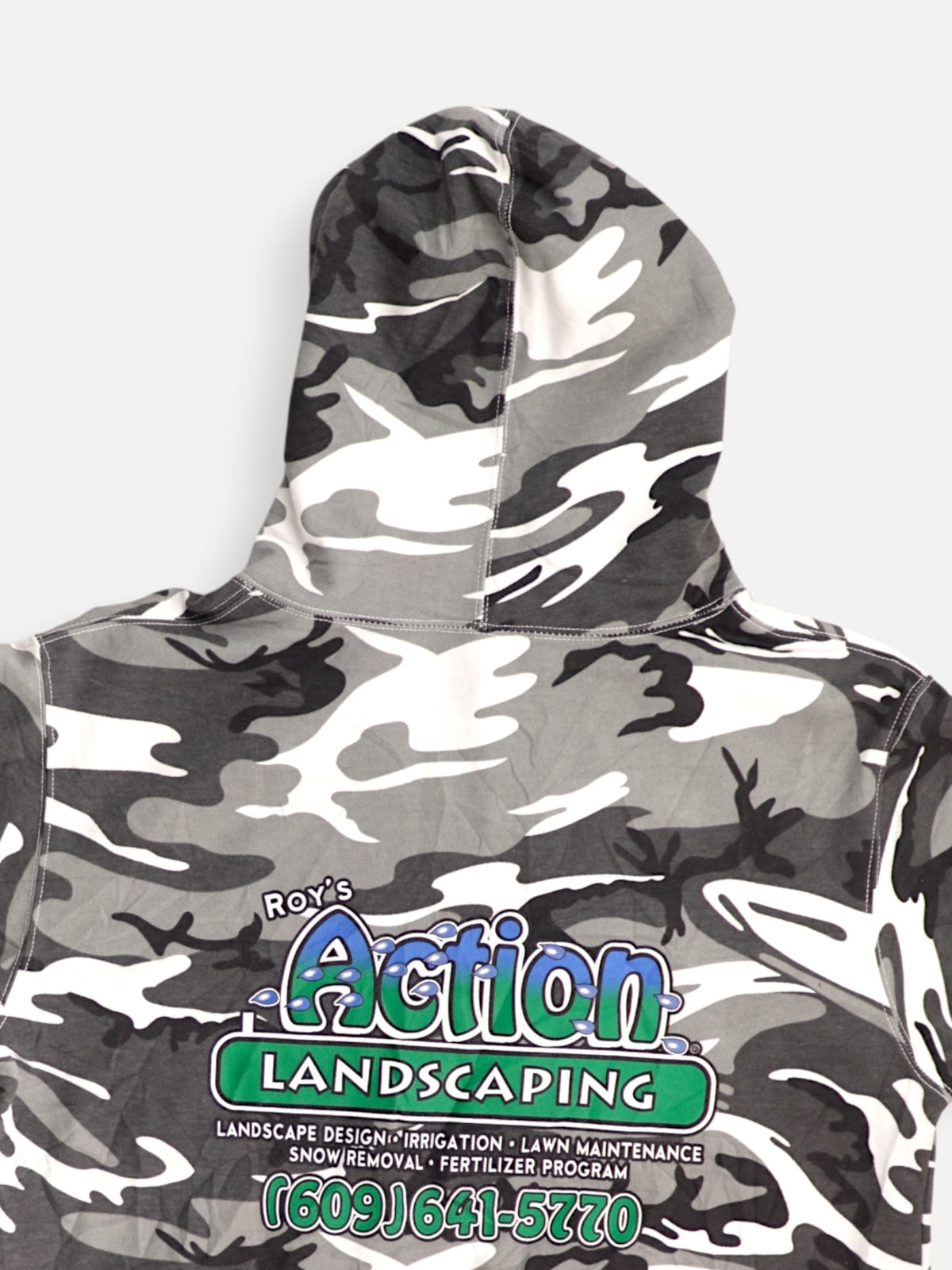 Sudadera Hoodie Camuflaje - Hombre - Large