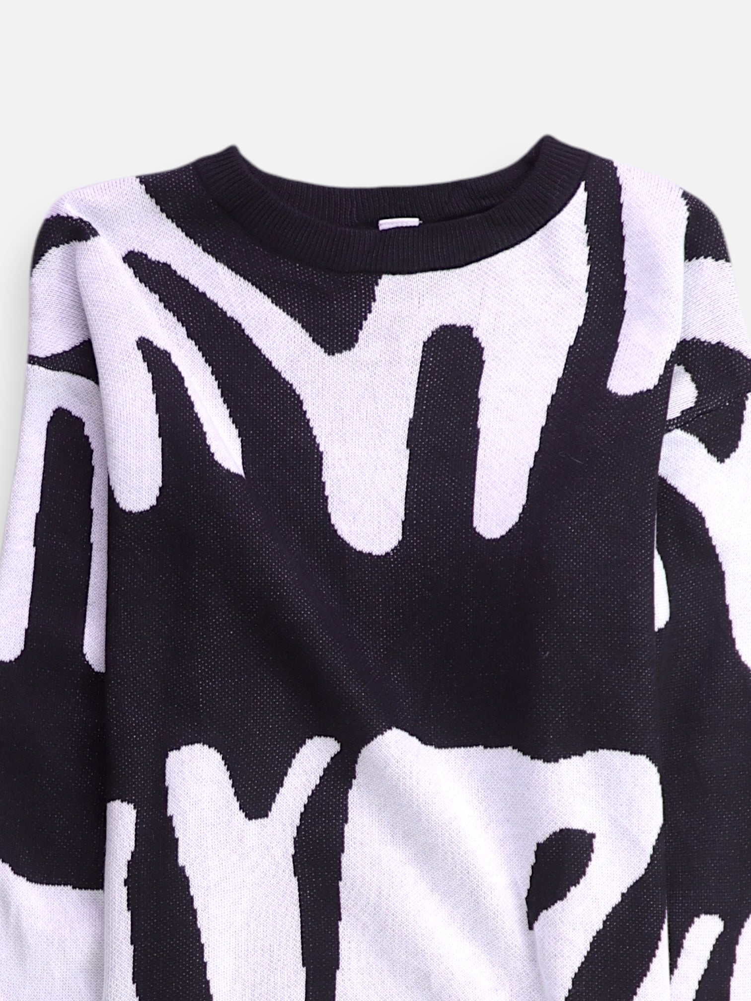 SHEIN Sueter Knit Color Block - Mujer - Medium
