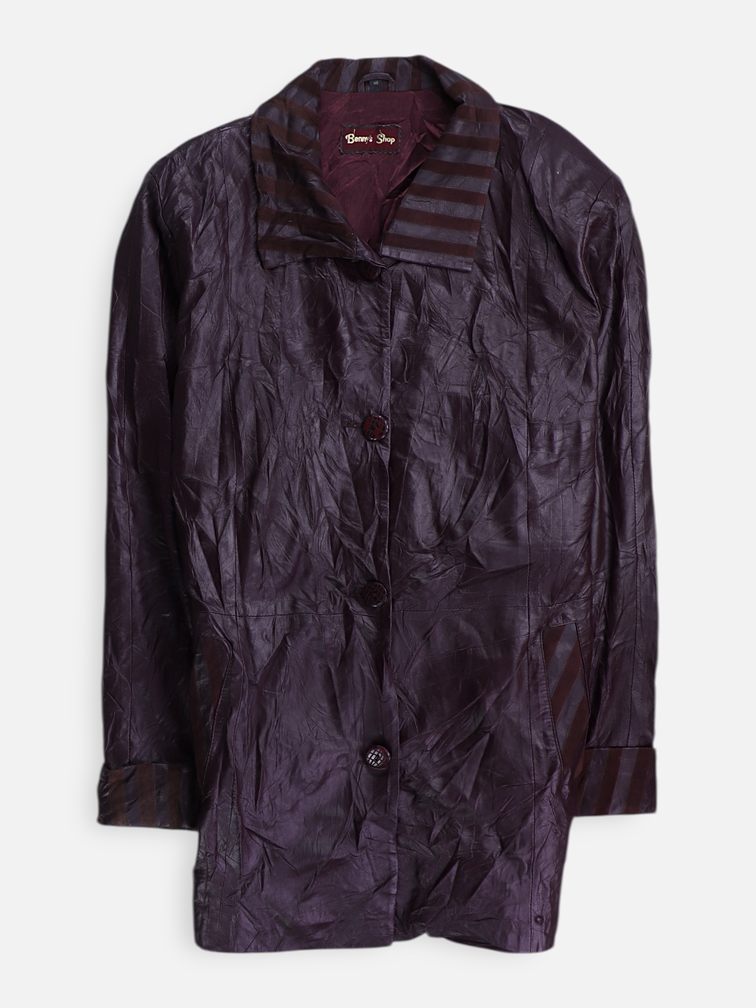 Chaqueta Casual Cuero - Mujer - 48