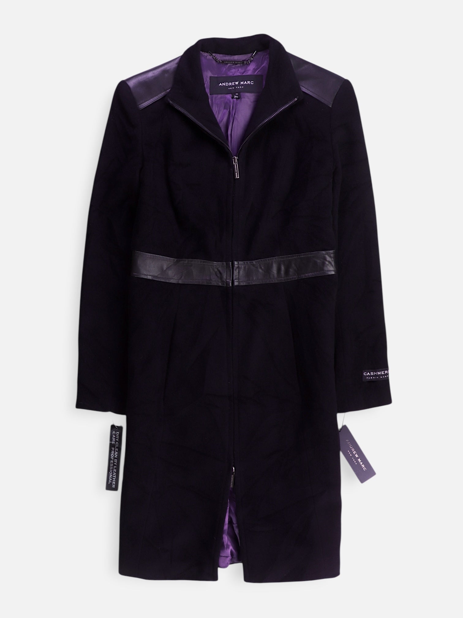ANDREW MARC Abrigo  Single breasted trench Casual - Mujer - XS
