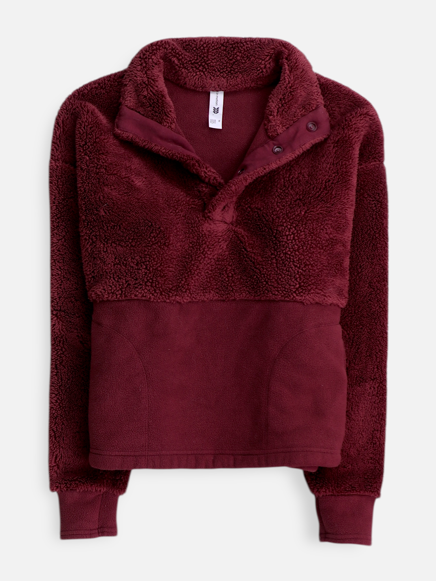 All In Motion Sueter Fleece Teddy - Mujer - Medium
