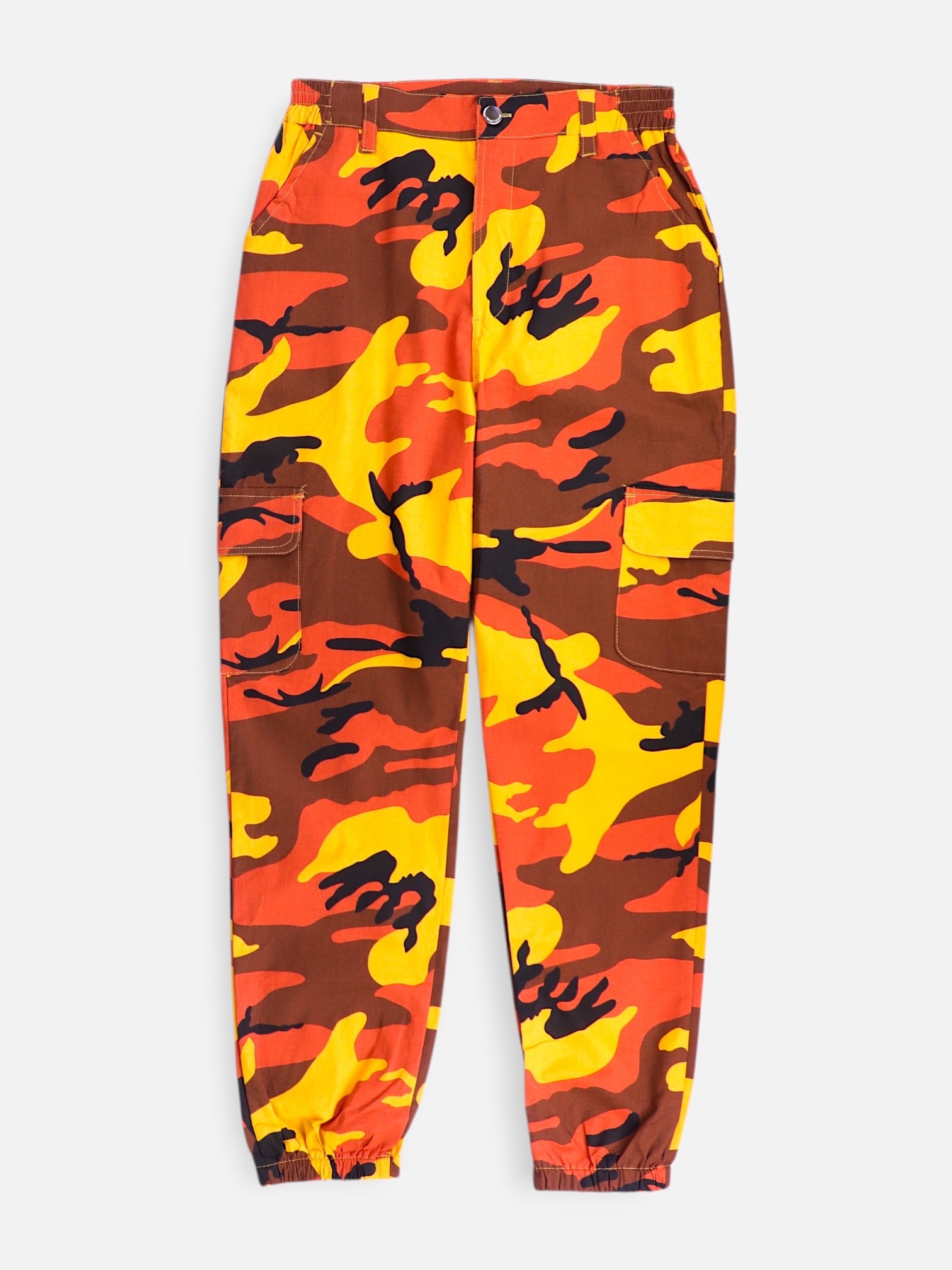 Pantalon Regular Fit Cargo - Mujer - Small