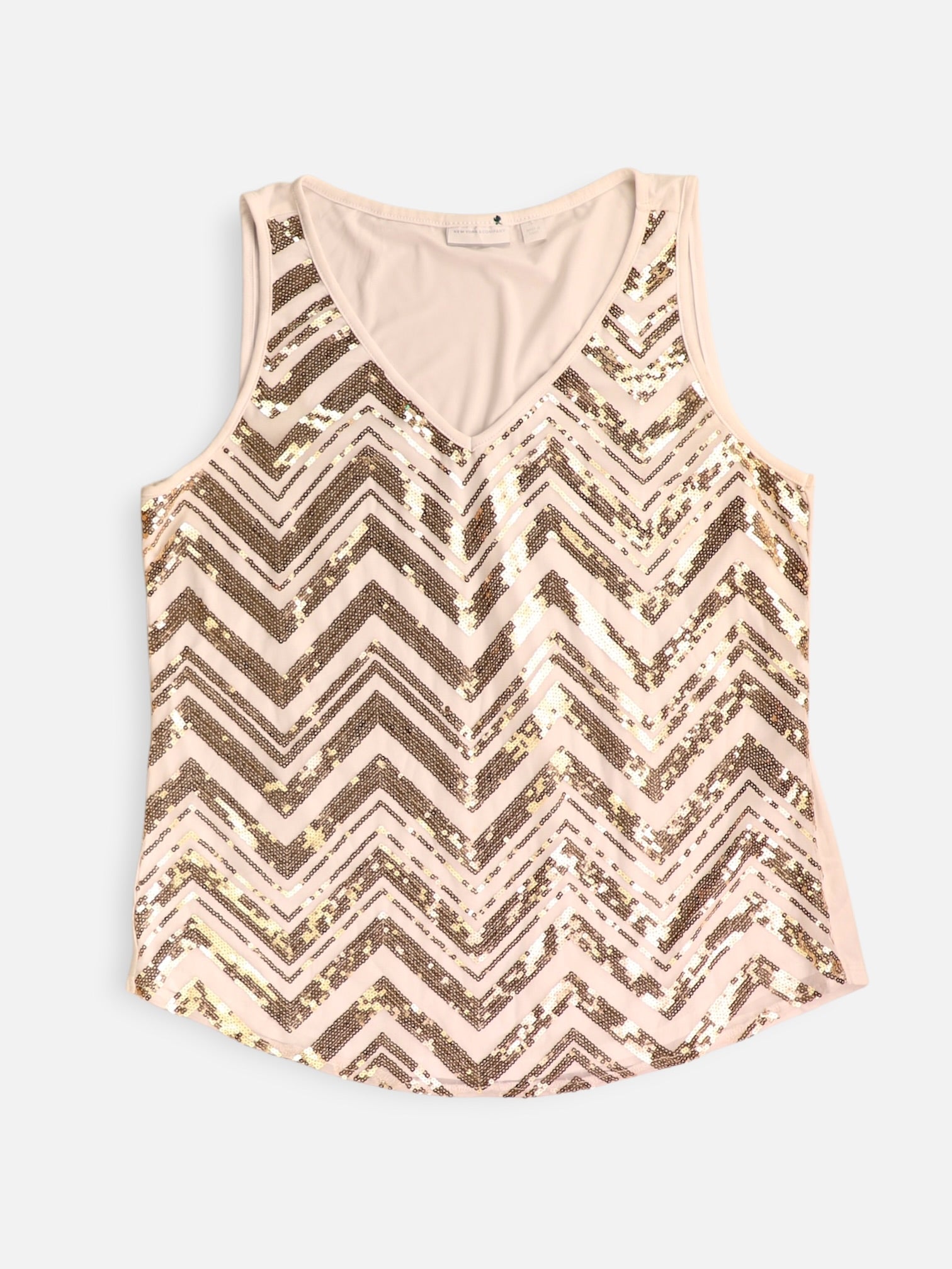 NEW YORK & COMPANY Blusa Casual - Mujer - Large