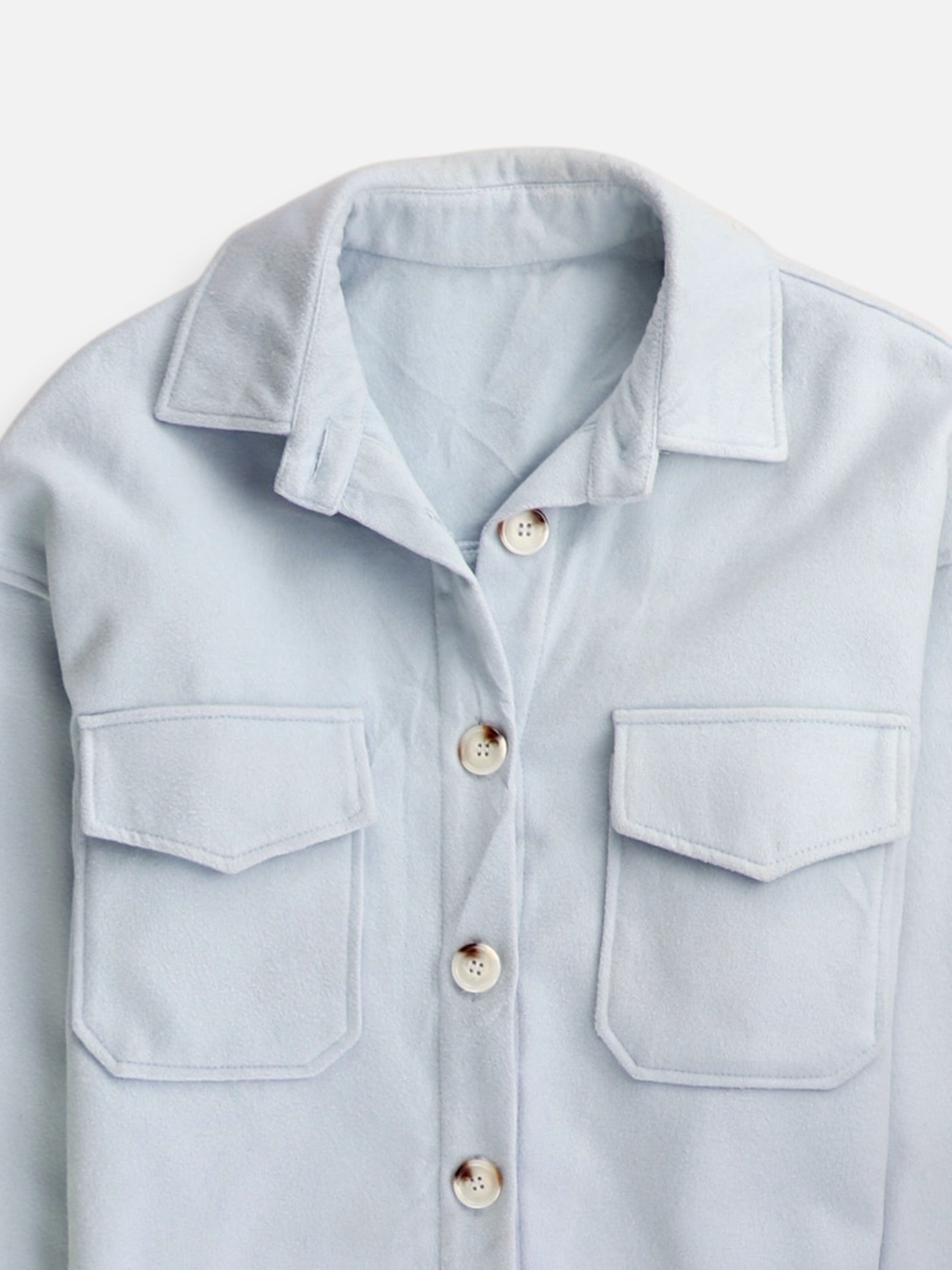 Chaqueta Sobrecamisa Basic - Mujer - Small