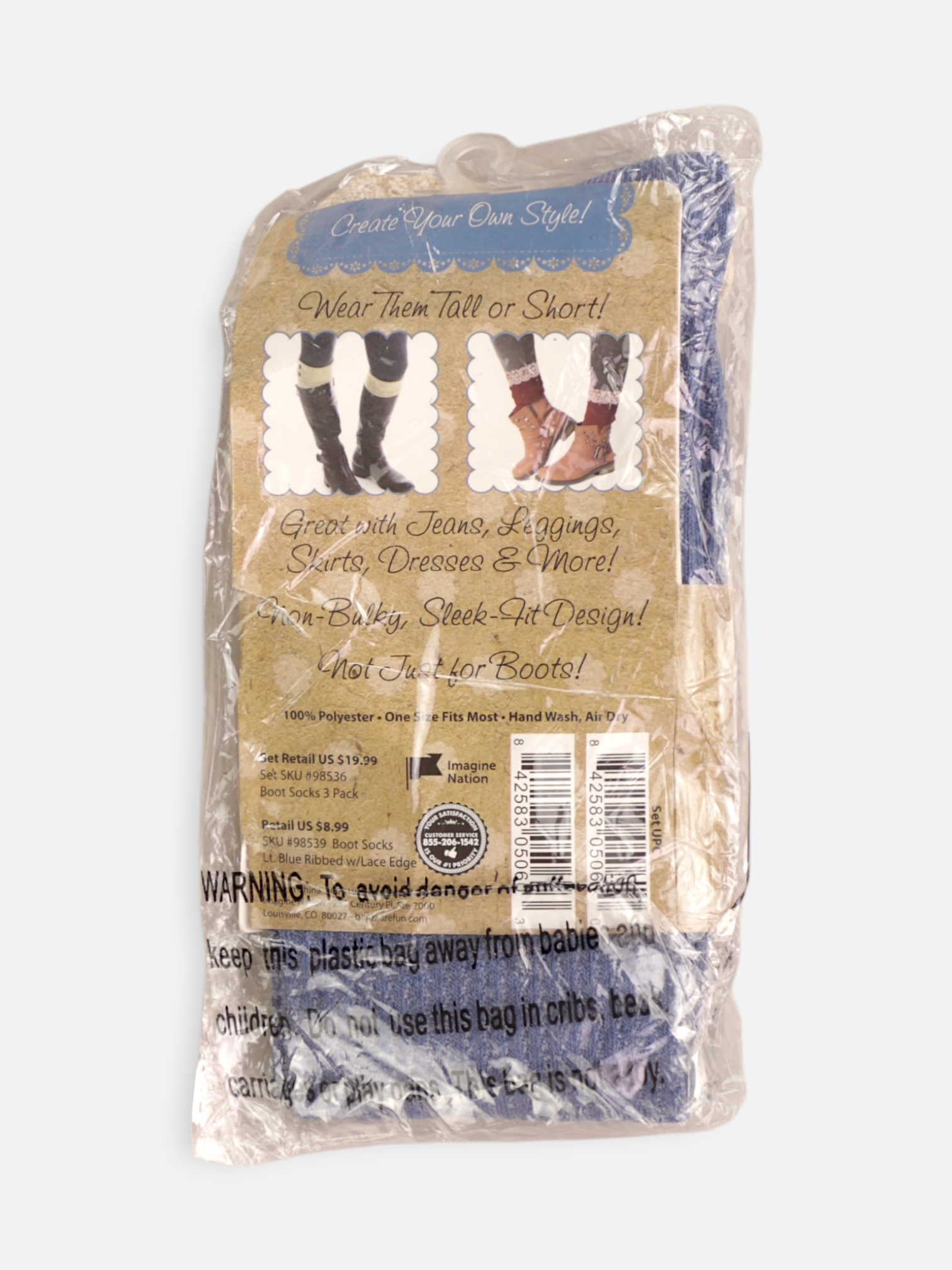 calcetas  Casual - Mujer - Talla Única (One Size)