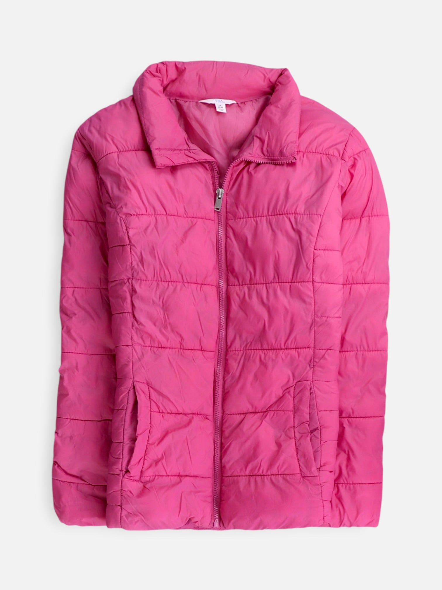 TIME THRU Chaqueta Puffer Impermeable - Mujer - Small