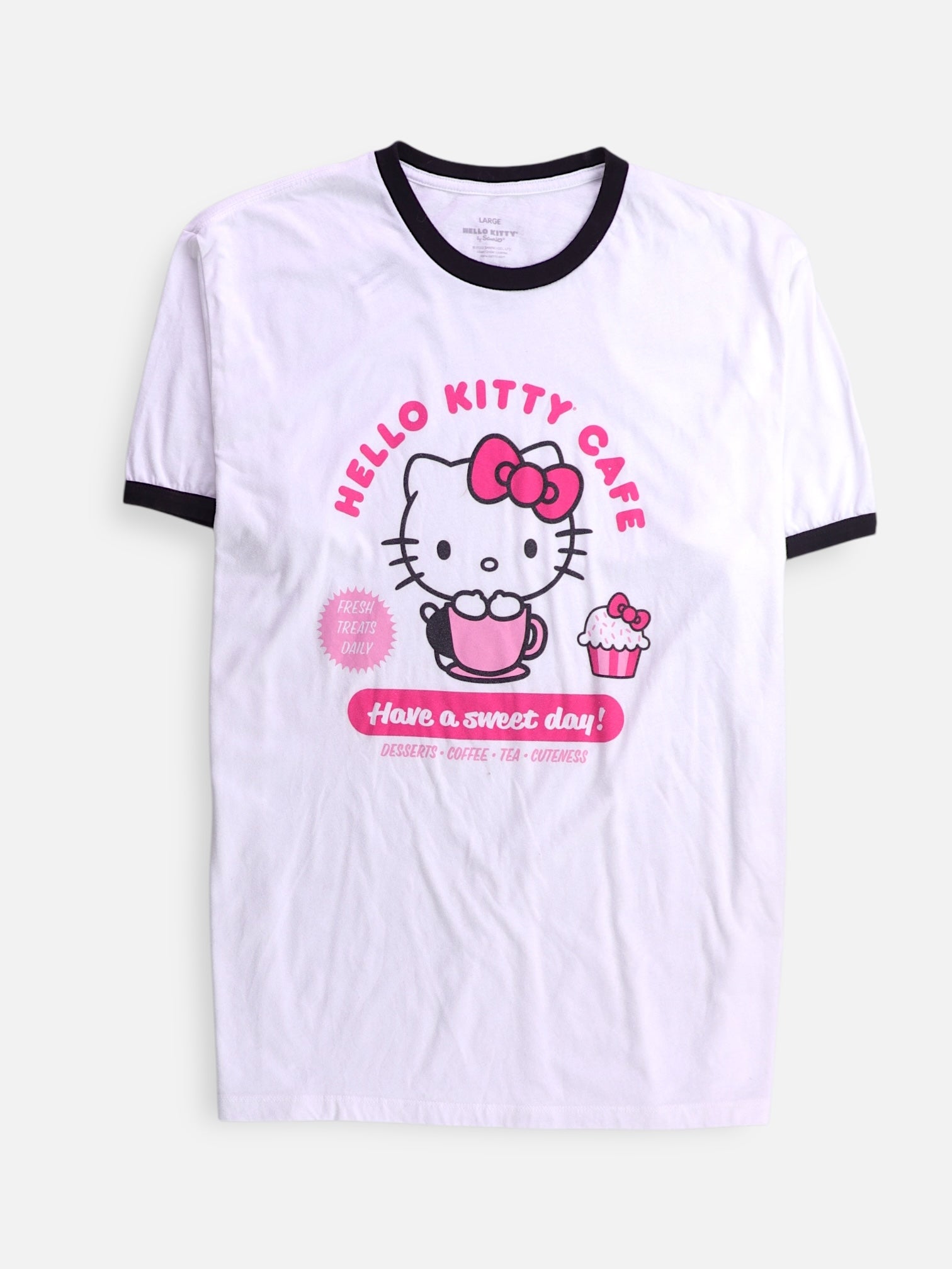 TV Show Camiseta Grafica - Mujer - Large