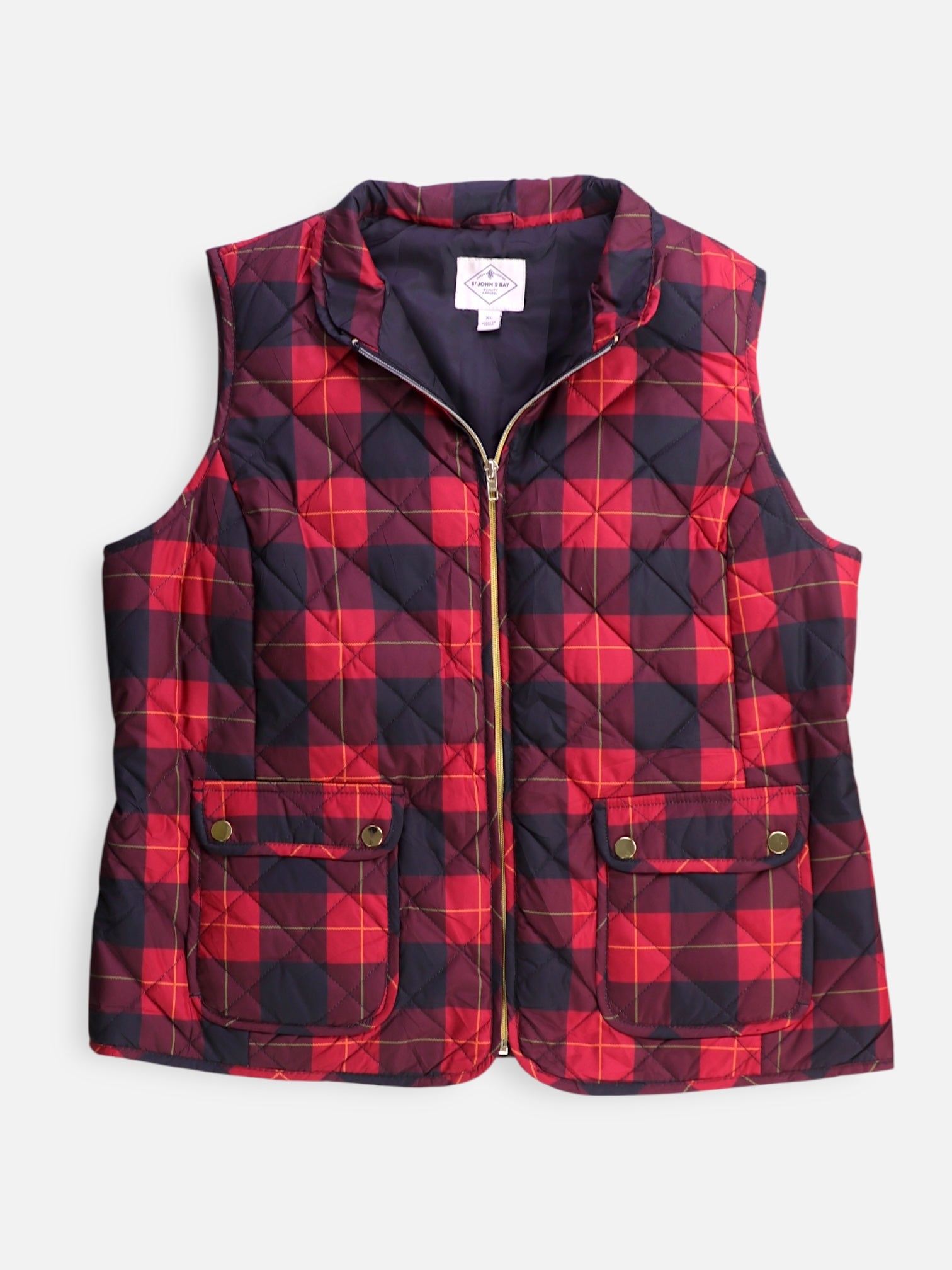 ST JOHNS BAY Chaleco Impermeable - Mujer - XL