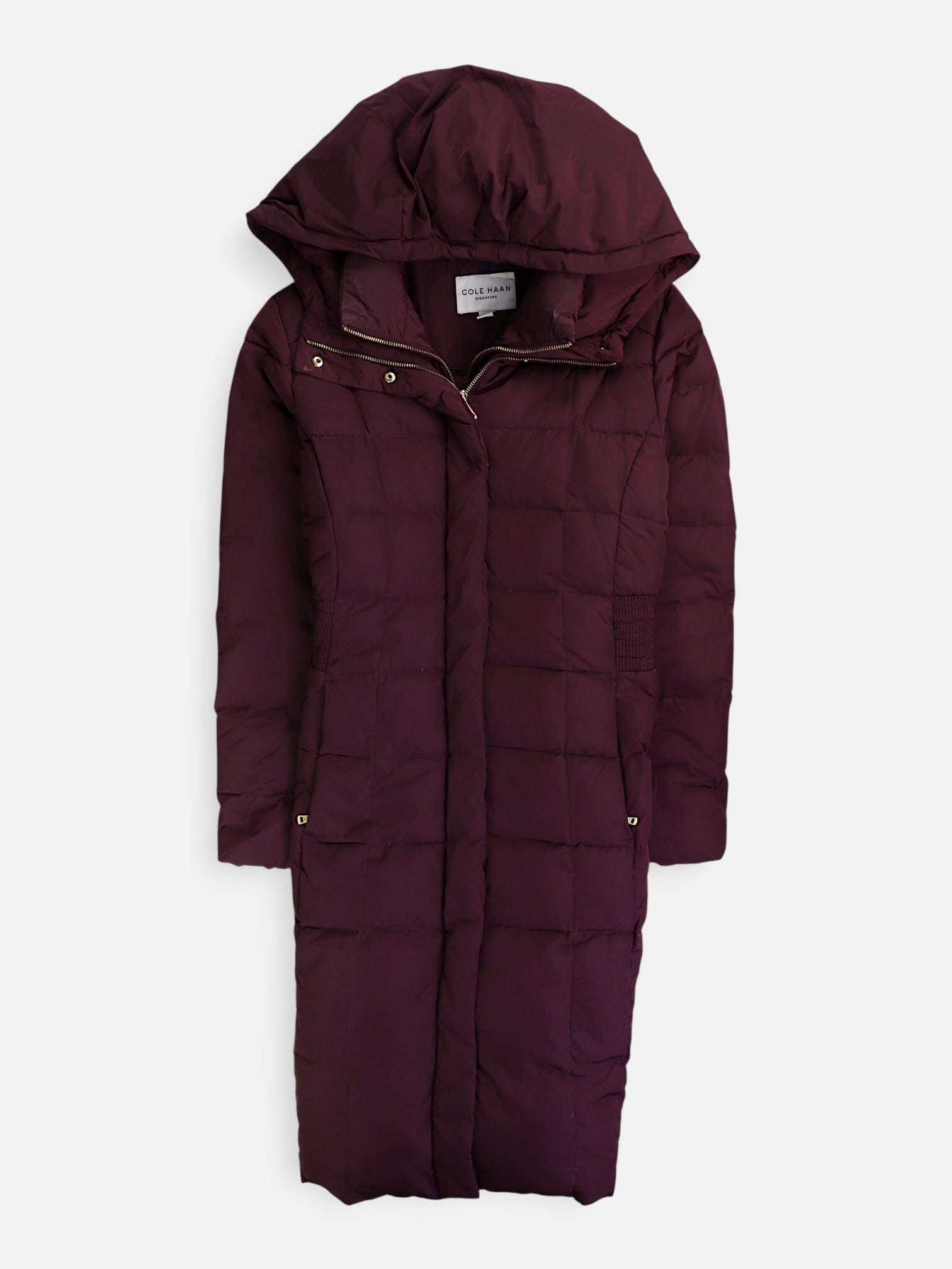 COLE HAAN Abrigo Impermeable Puffer - Mujer - Large