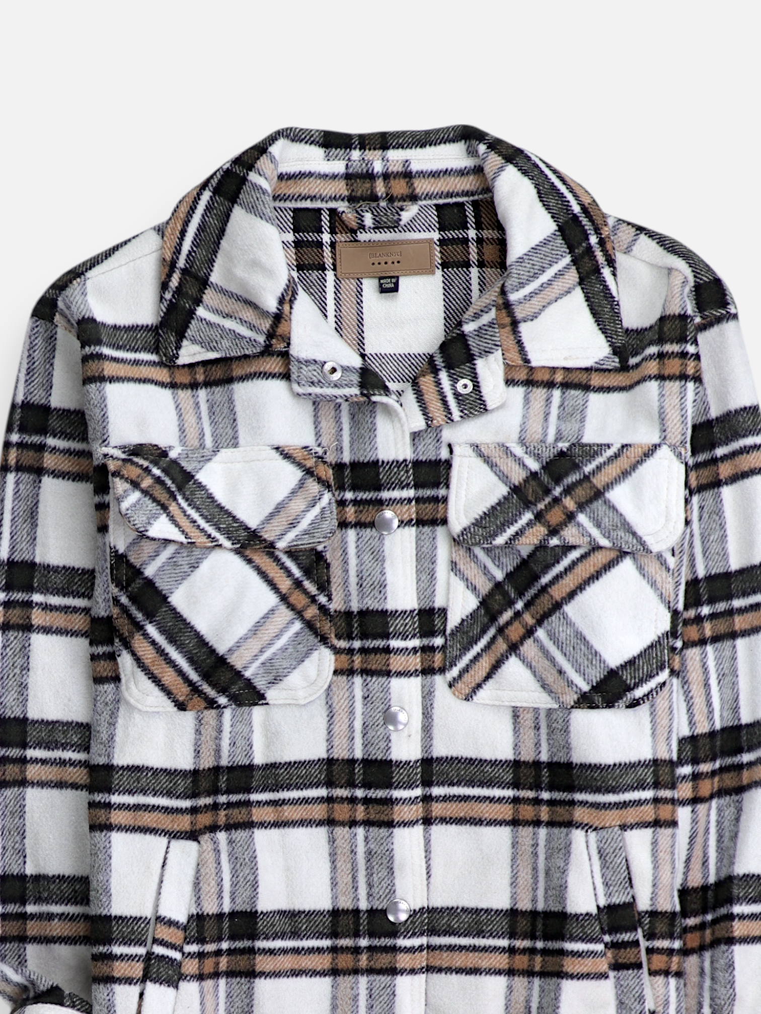 Chaqueta Sobrecamisa Largo - Mujer - Medium