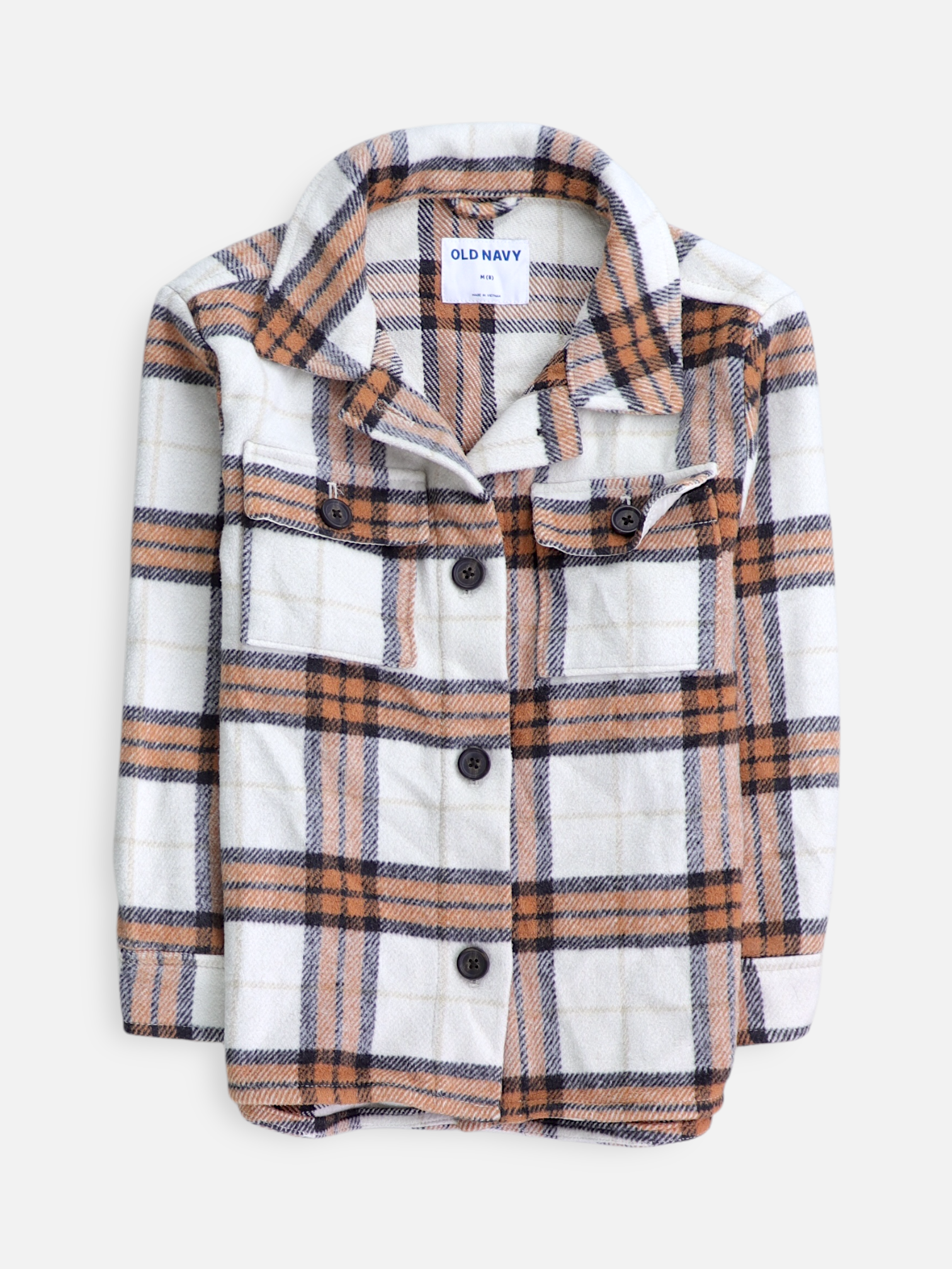 Old Navy Chaqueta Sobrecamisa Basic - Niño - Medium - 6-8Y (Años)