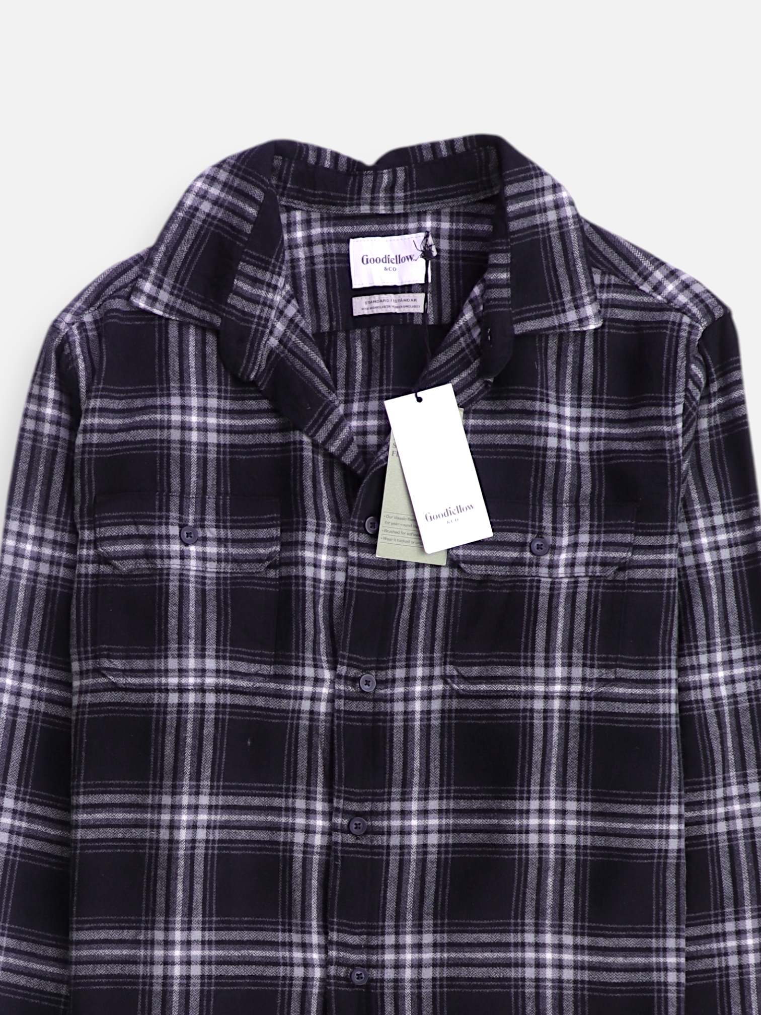 Goodiefellow Camisa Casual - Hombre - Medium