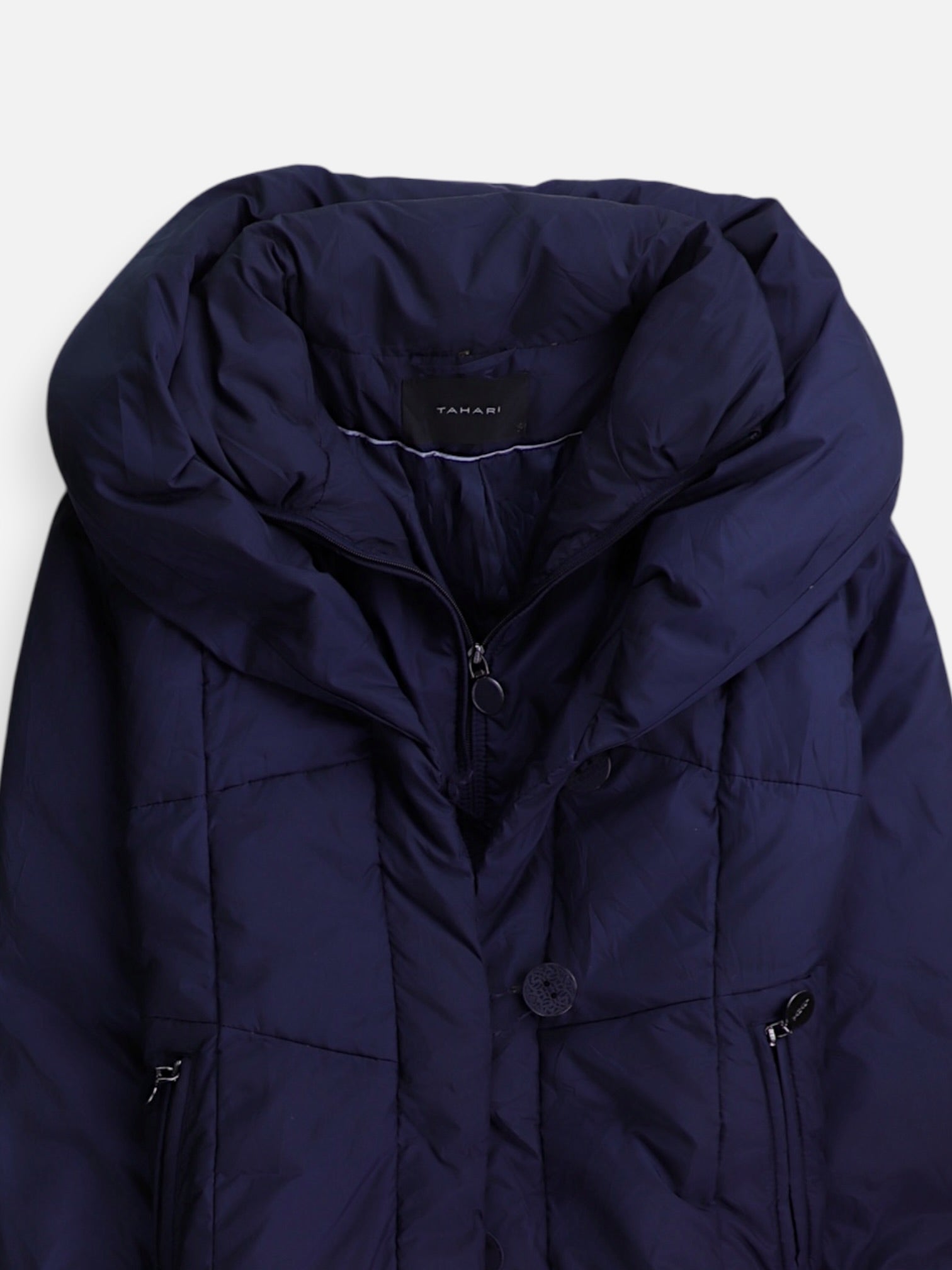 TAHARI Abrigo Impermeable Puffer - Mujer - N/A
