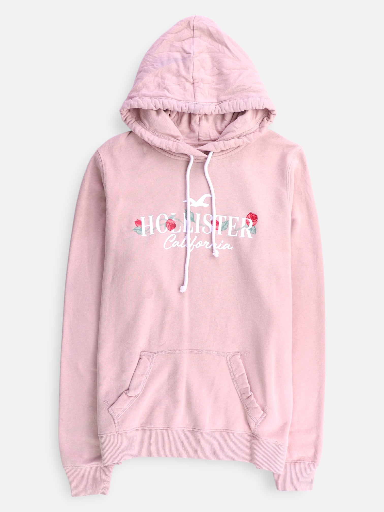 Hollister Sudadera Hoodie Basic - Mujer - Large