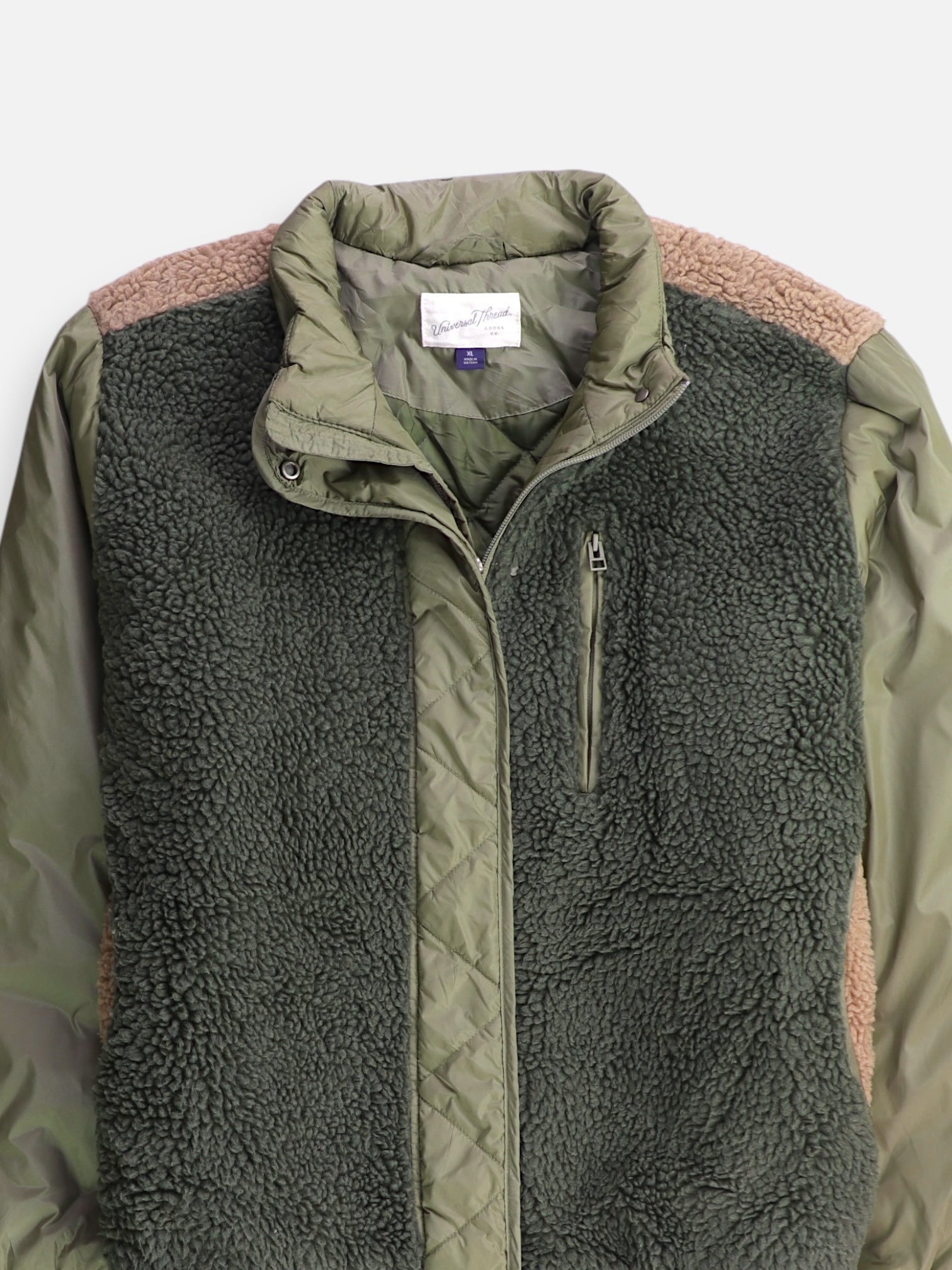 Universal Thread Chaqueta Impermeable Teddy - Mujer - XL