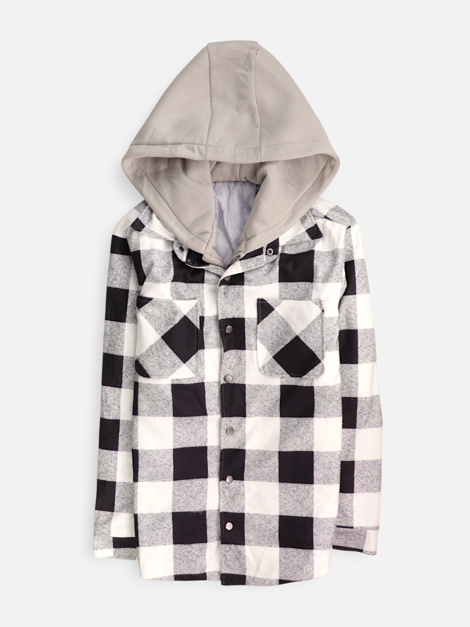 Chaqueta Sobrecamisa Color Block - Hombre - Medium