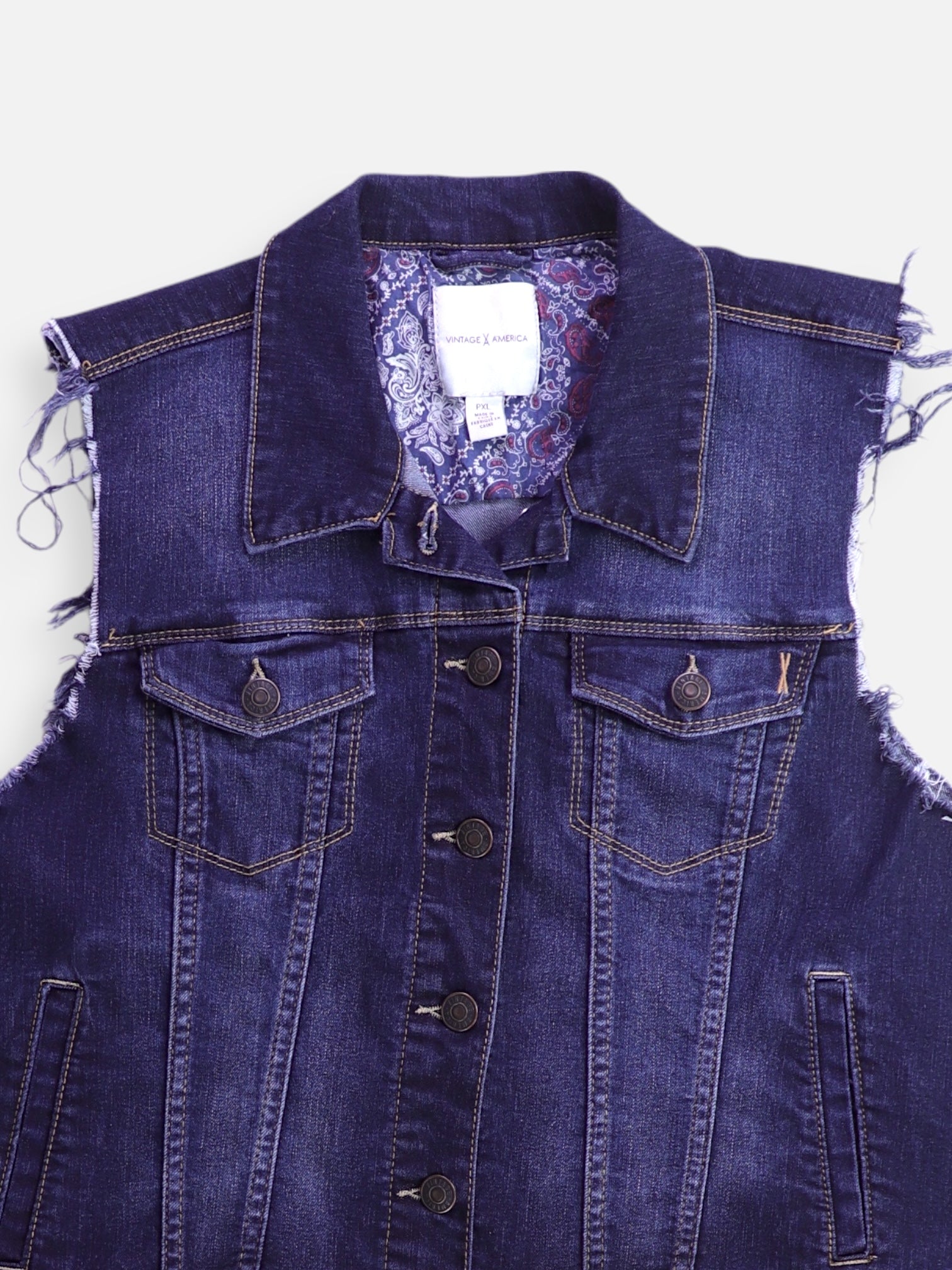 Chaleco Denim - Mujer - Petite XL