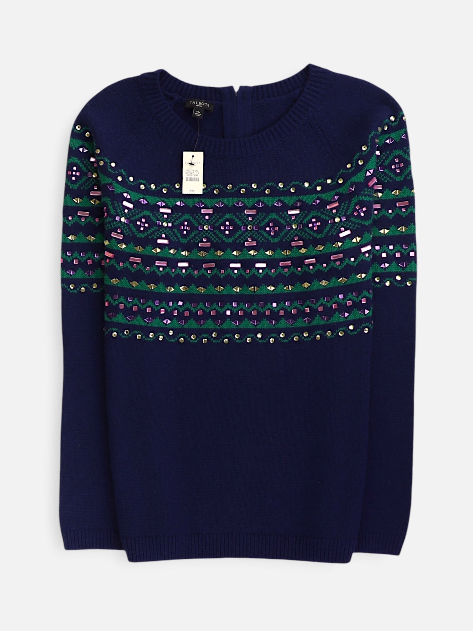 TALBOTS Sueter Knit Casual - Mujer - Medium