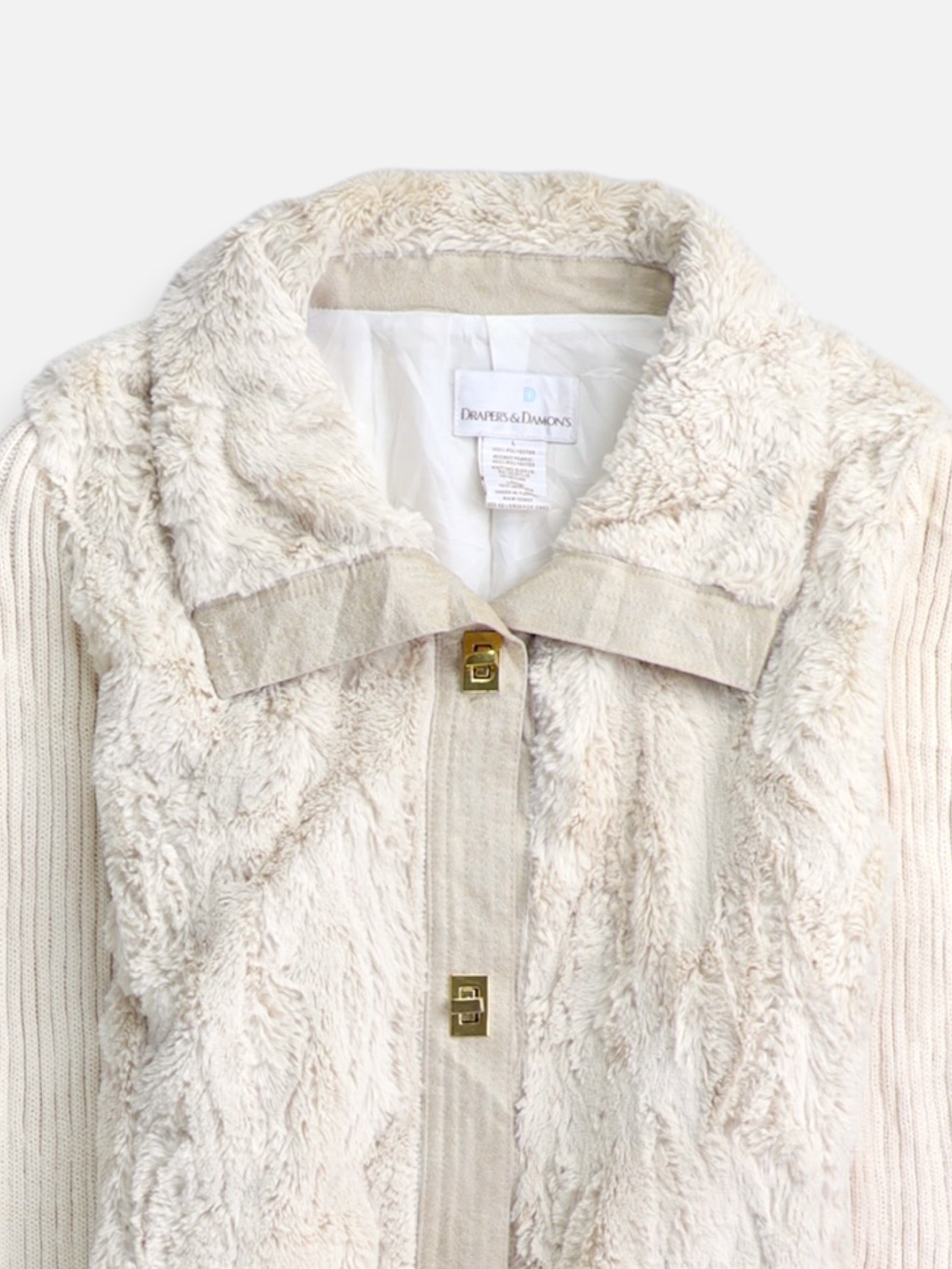 Sueter Fleece Casual - Mujer - Large