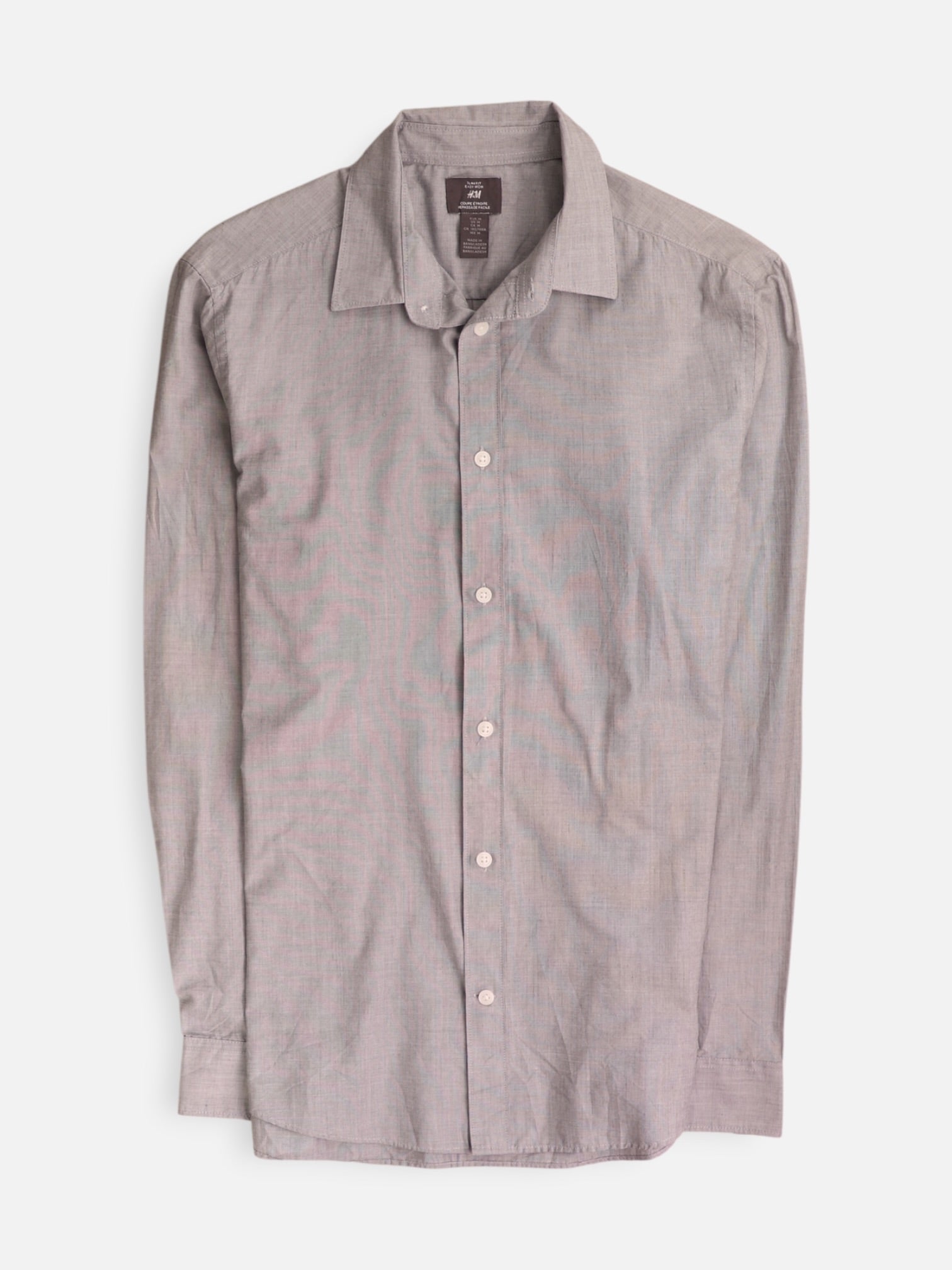 H&M Camisa Casual - Hombre - Medium