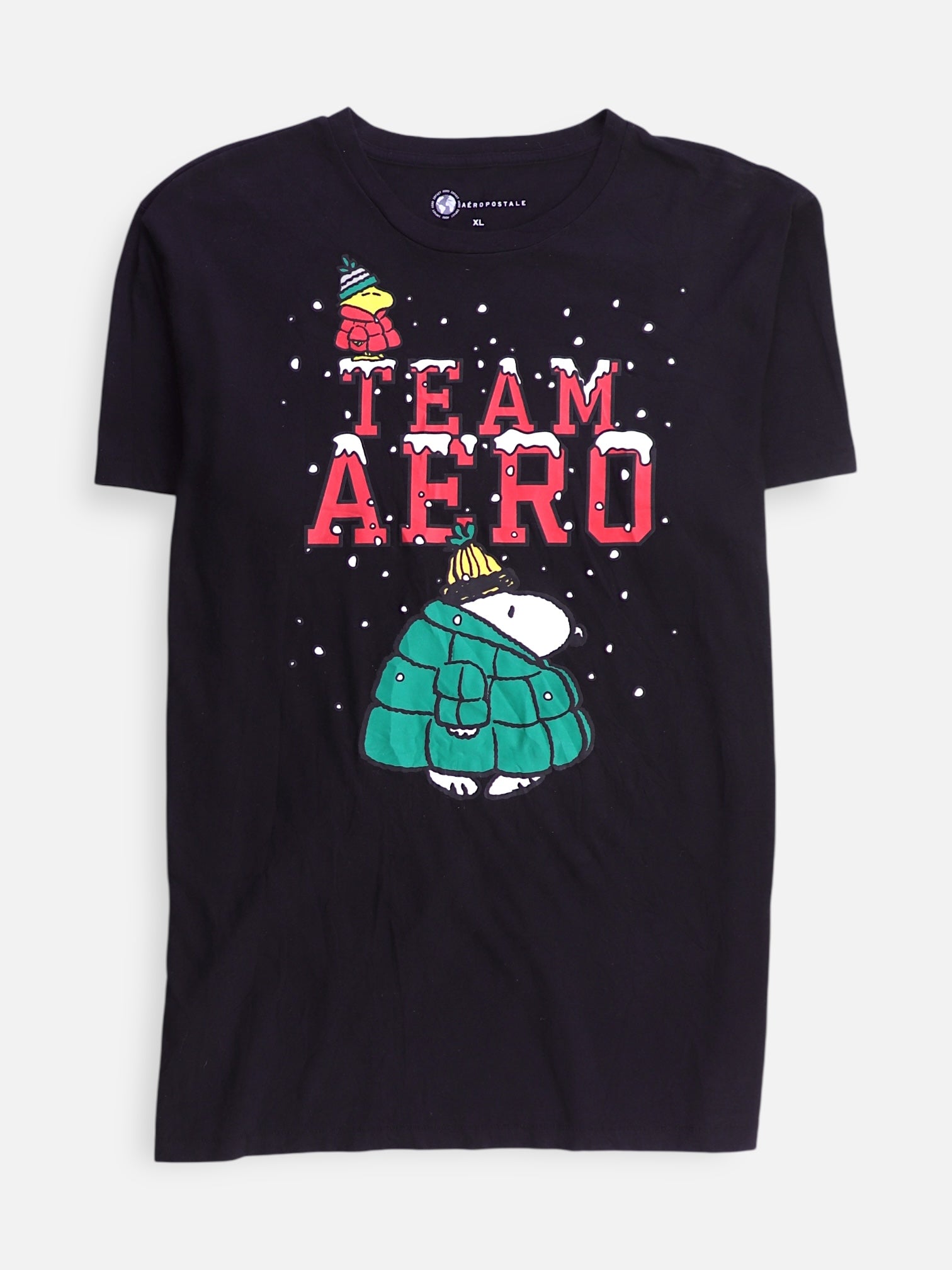 Aeropostale Camiseta Grafica - Hombre - XL
