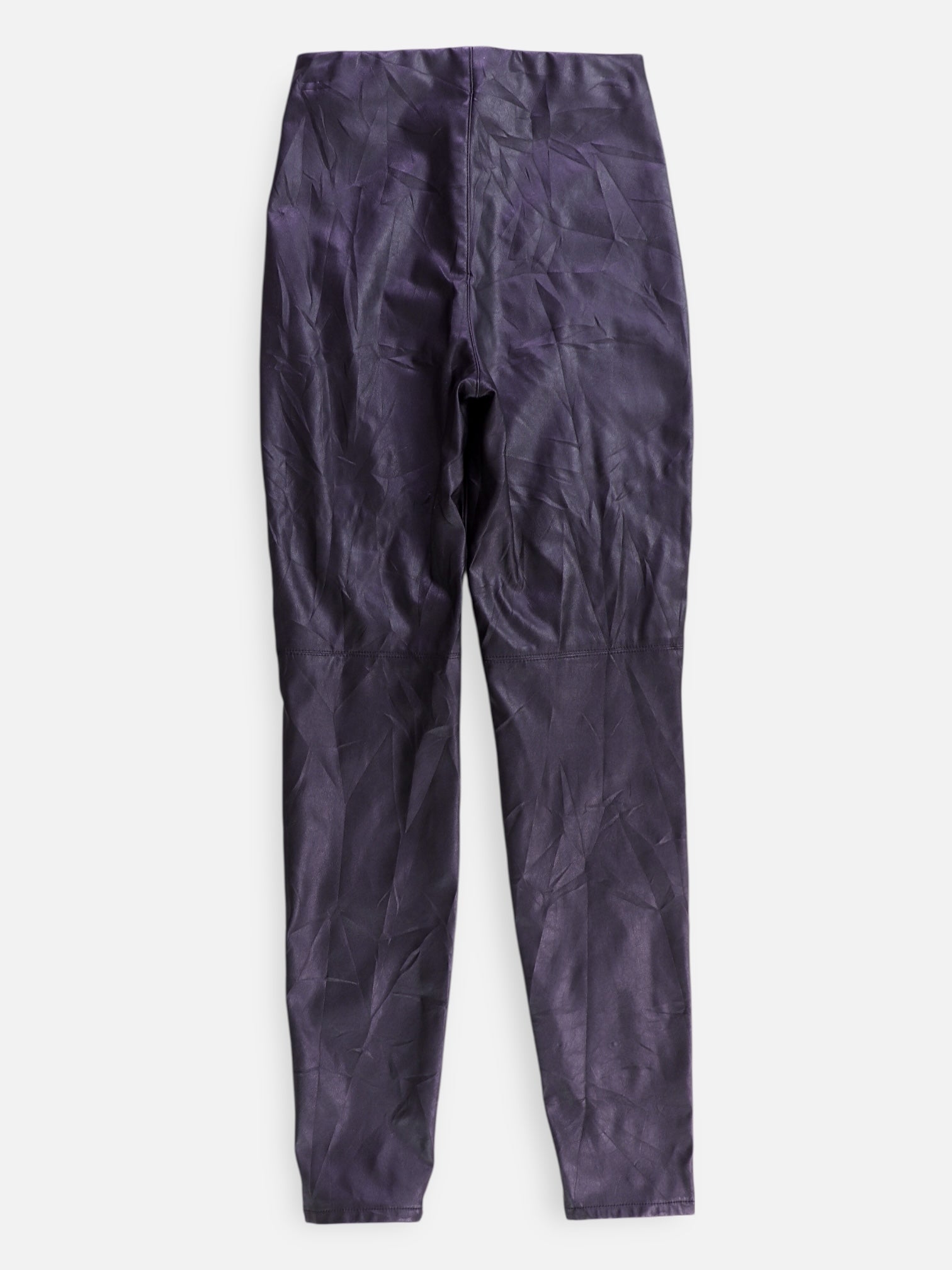 H&M Pantalon Skinny Fit Cuero - Mujer - 2