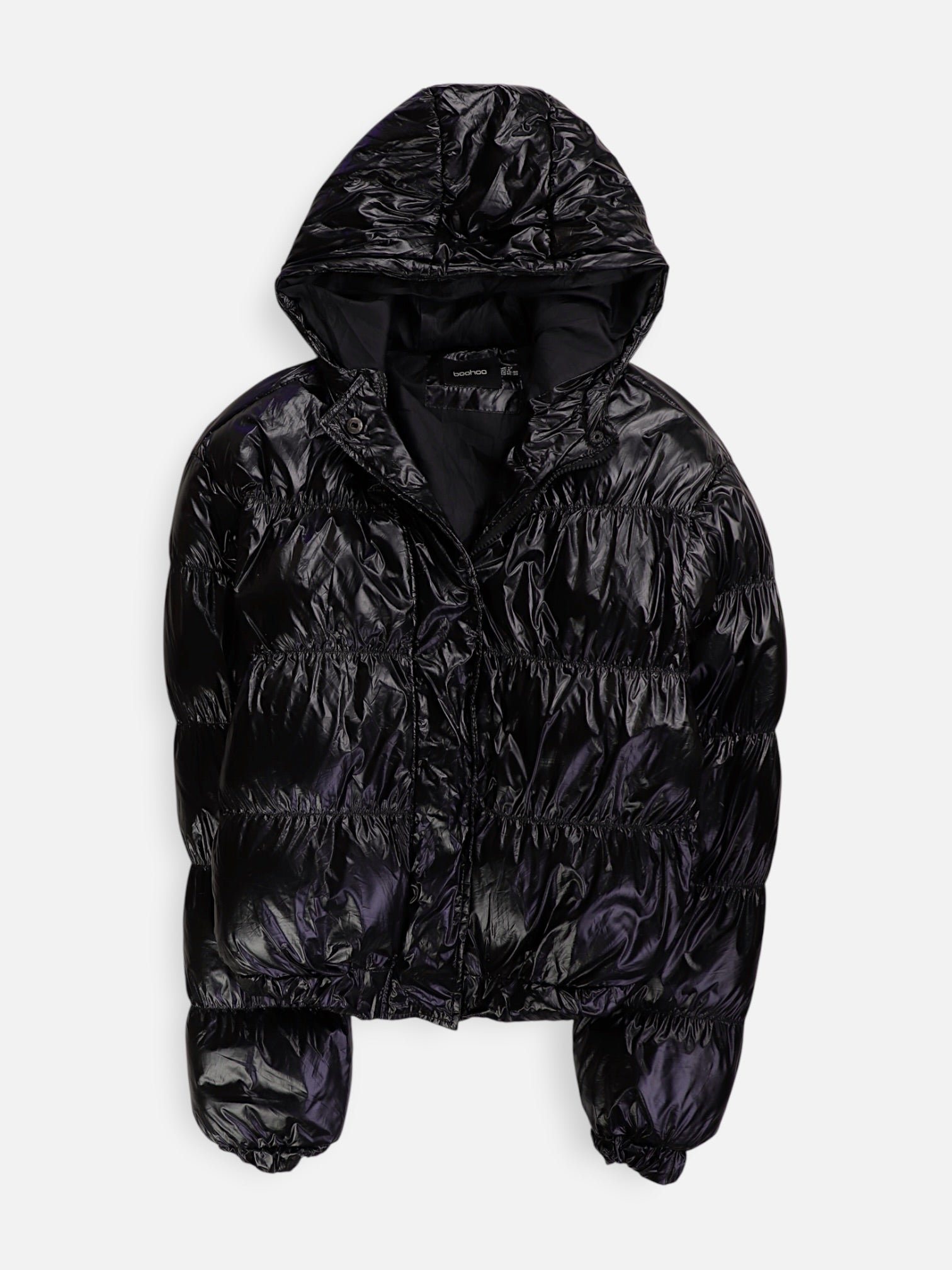 BOOHOO Chaqueta Puffer Impermeable - Mujer - 8