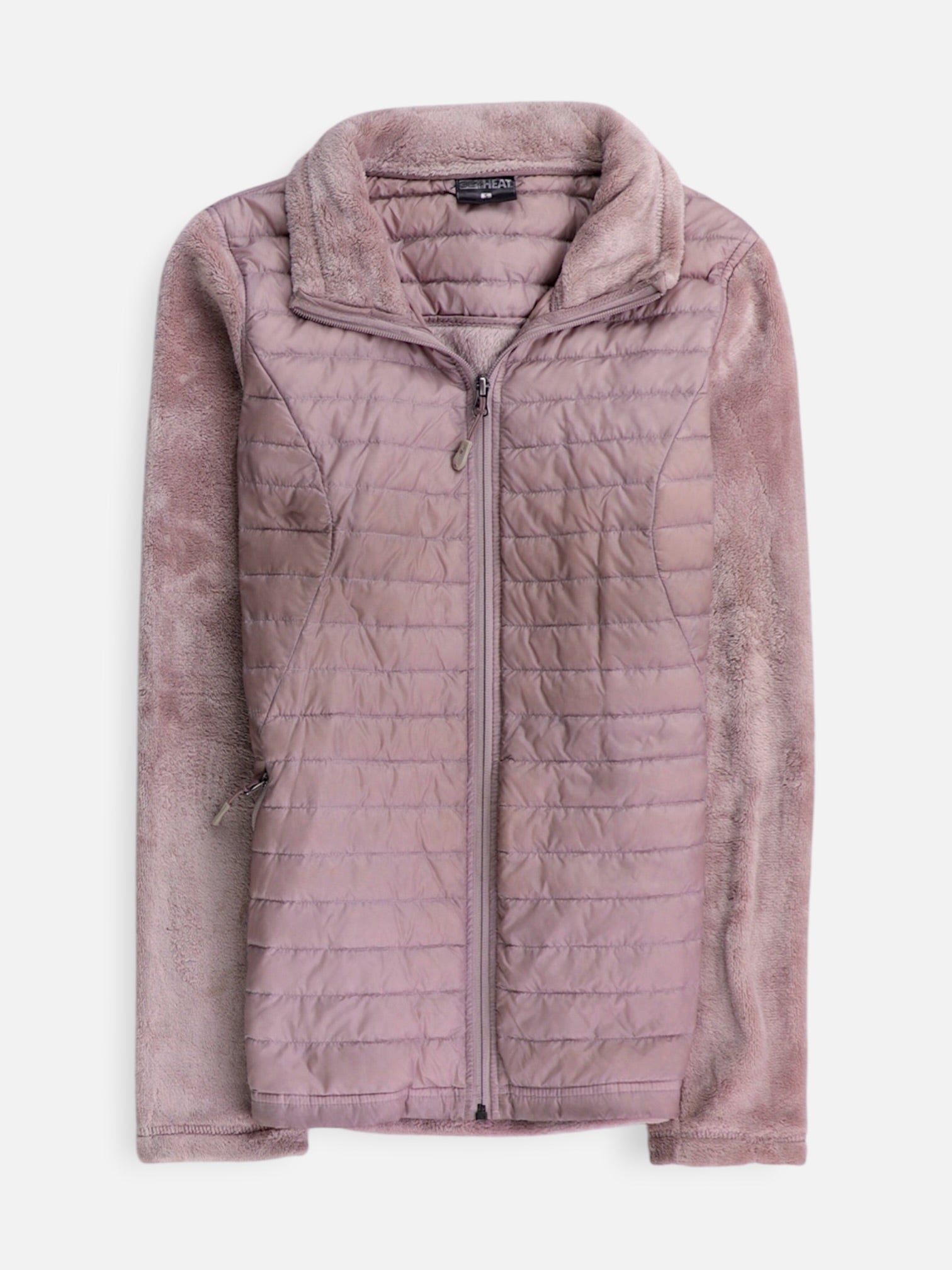32 HEAT COOL Sueter Fleece Casual - Mujer - Small
