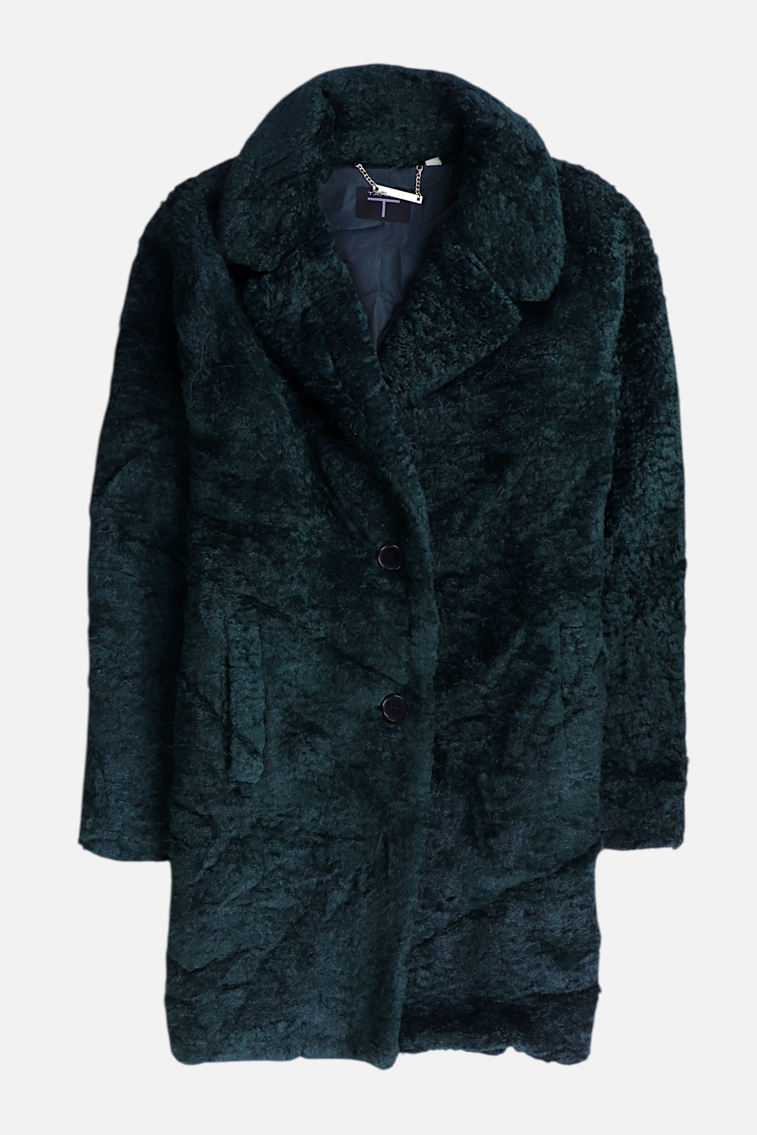 TAHARI Abrigo Casual Teddy - Mujer - Medium