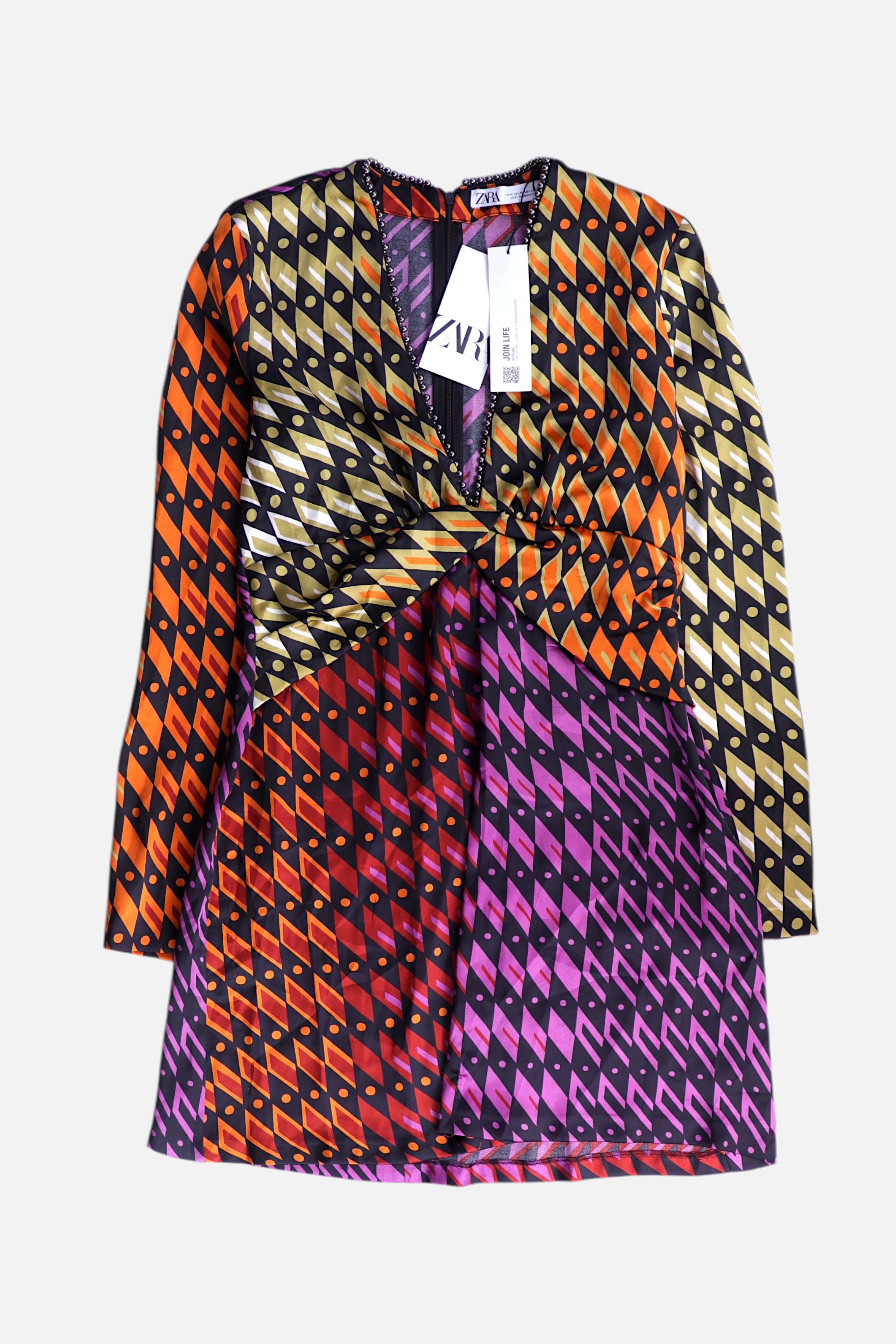 ZARA Vestido Fiesta - Mujer - Medium