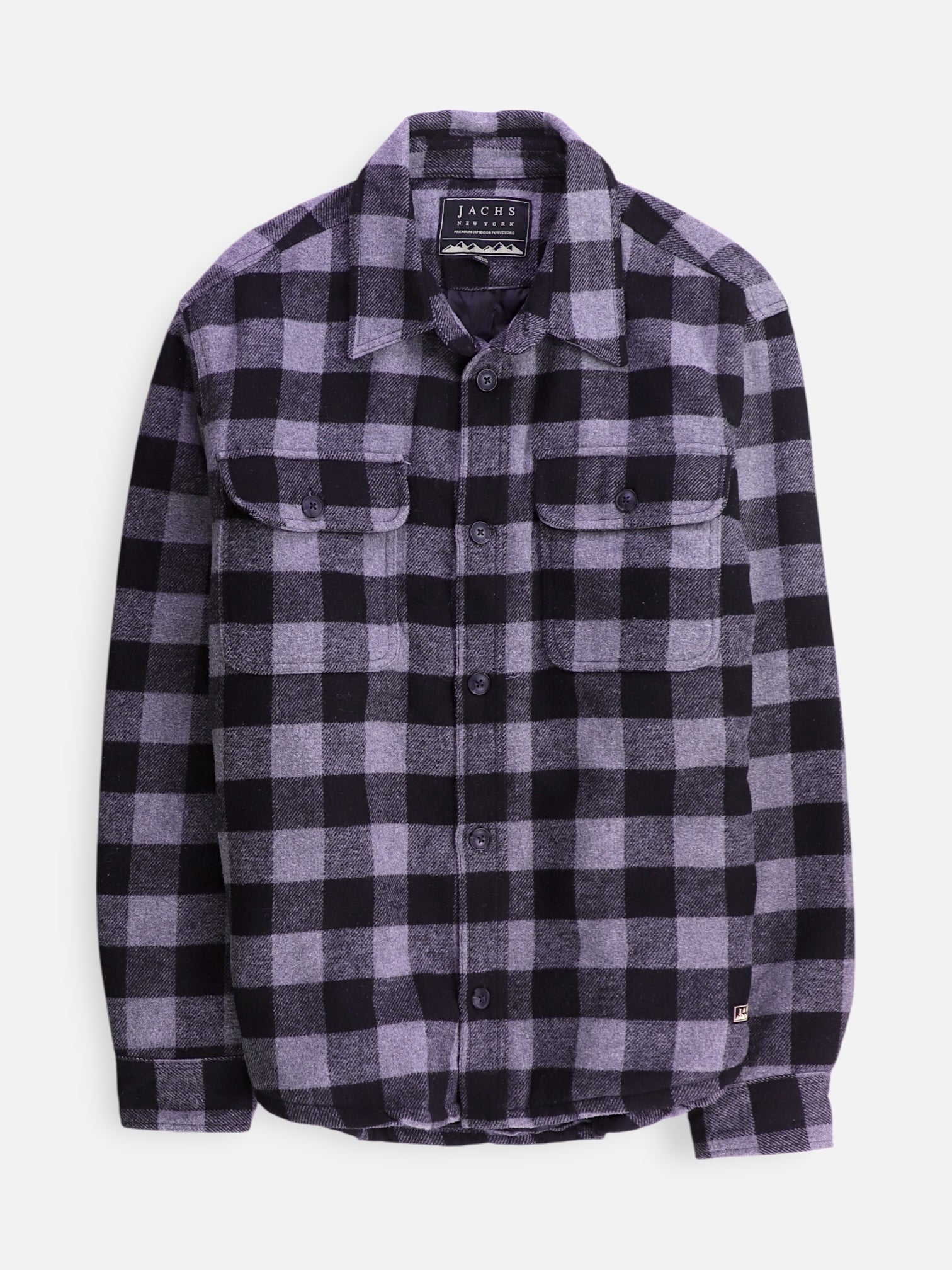 Chaqueta Sobrecamisa Color Block - Hombre - Large
