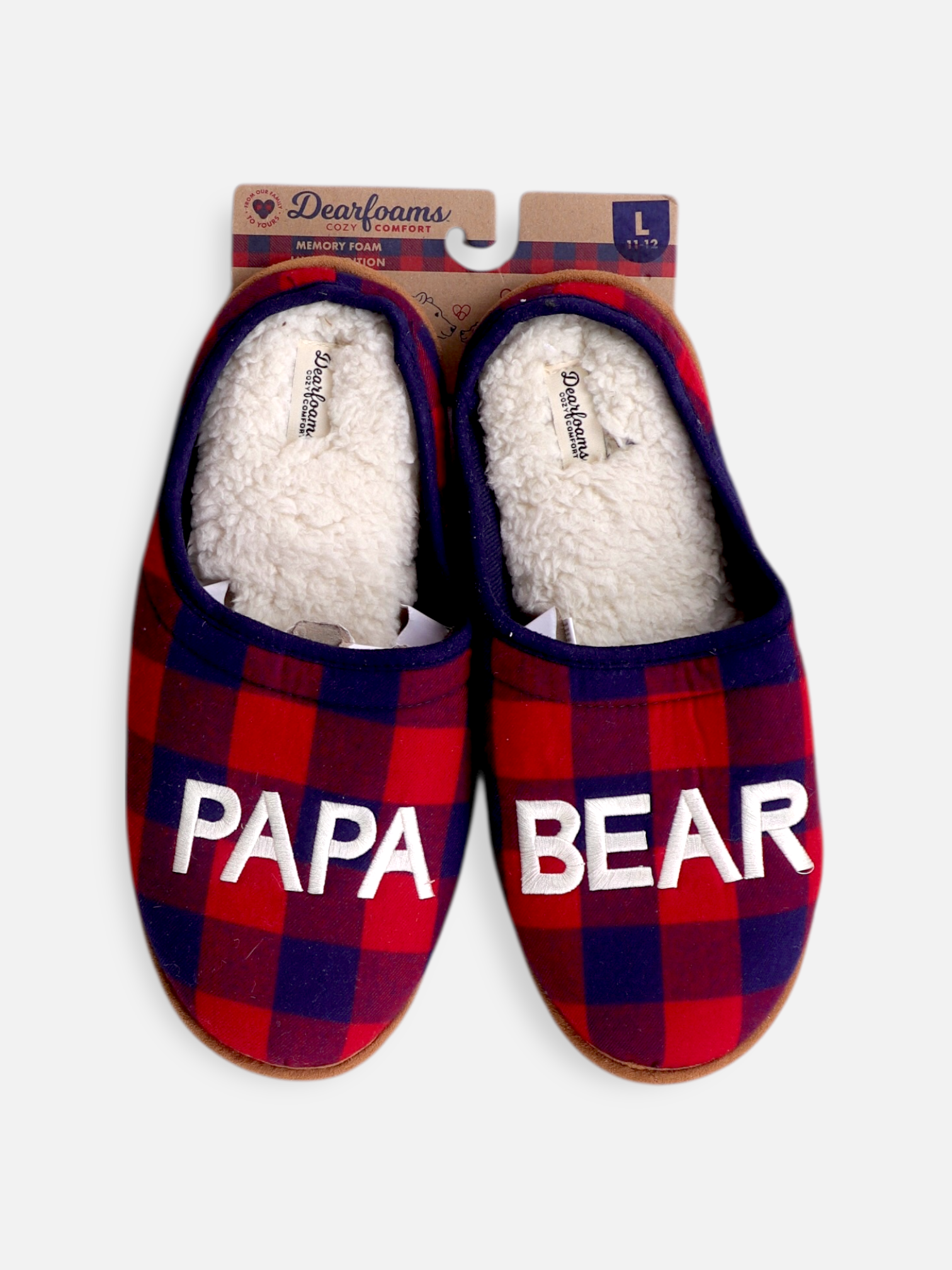 Pantuflas Casual Navideño - Hombre - US 11