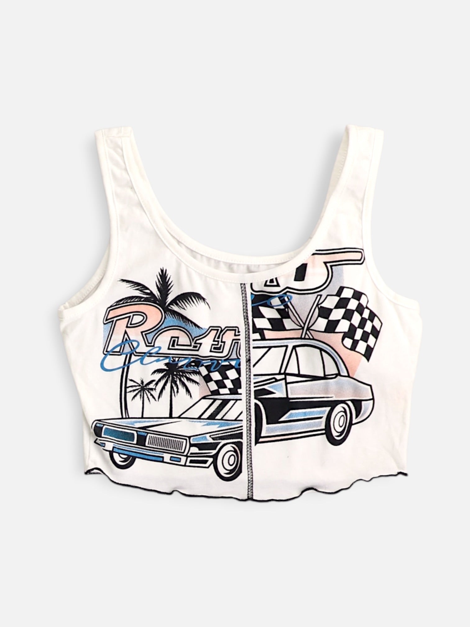 Blusa Crop Top - Mujer - XS
