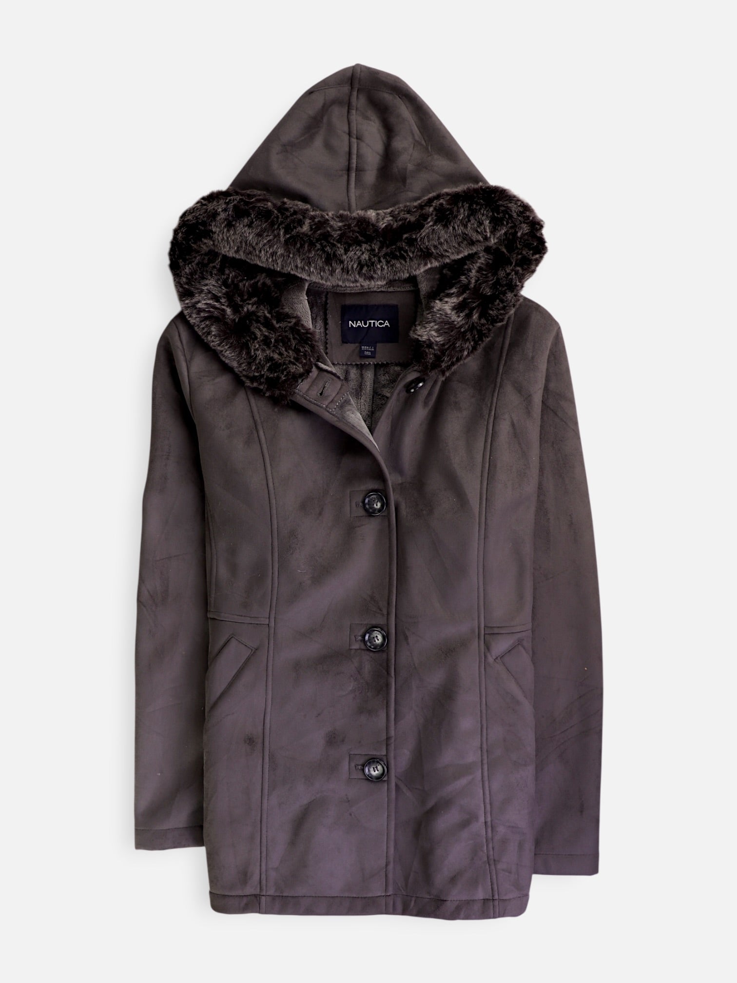 Nautica Chaqueta Casual Suede - Mujer - XL