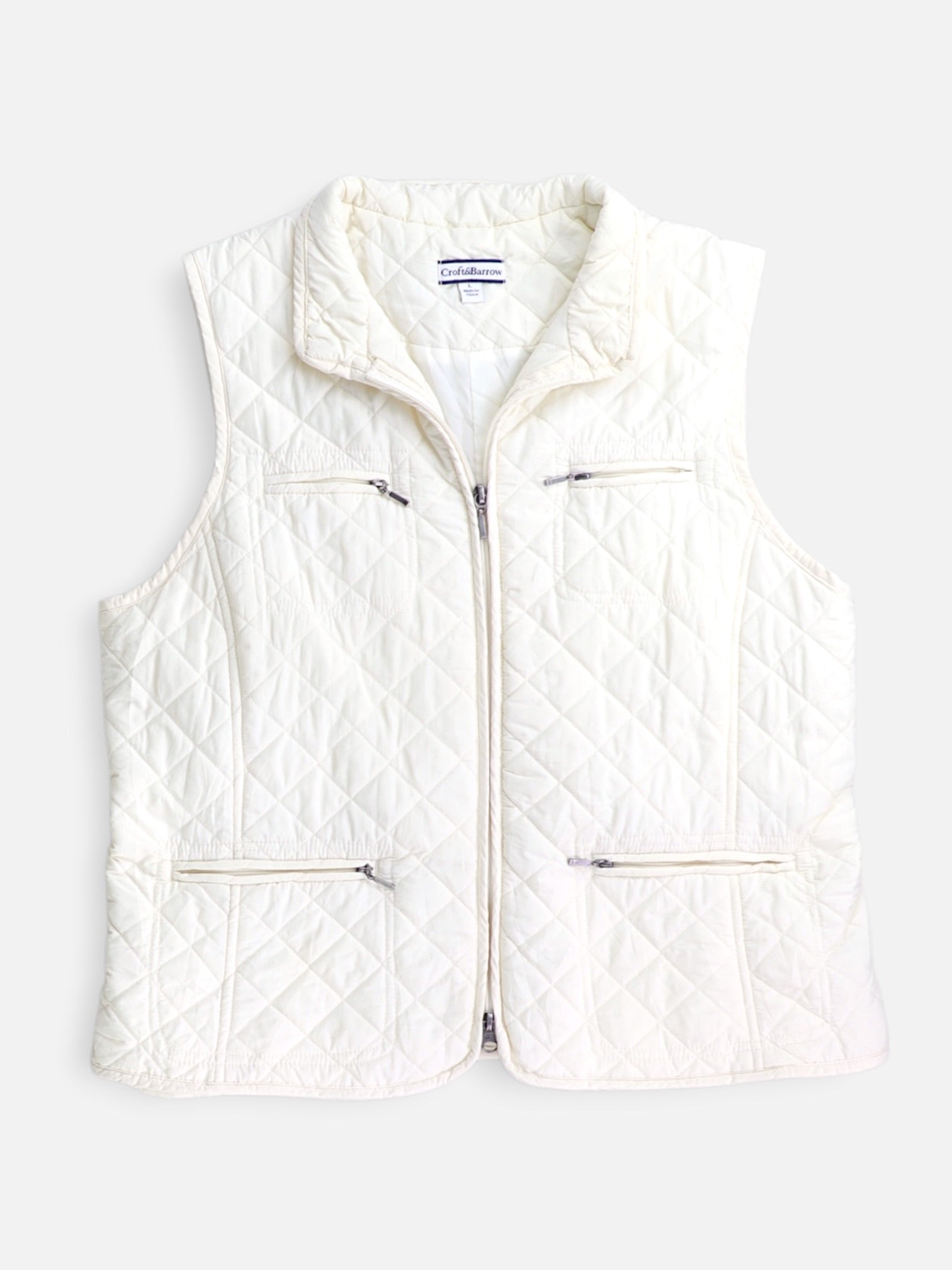 Croft & Barrow Chaleco Casual - Mujer - Large