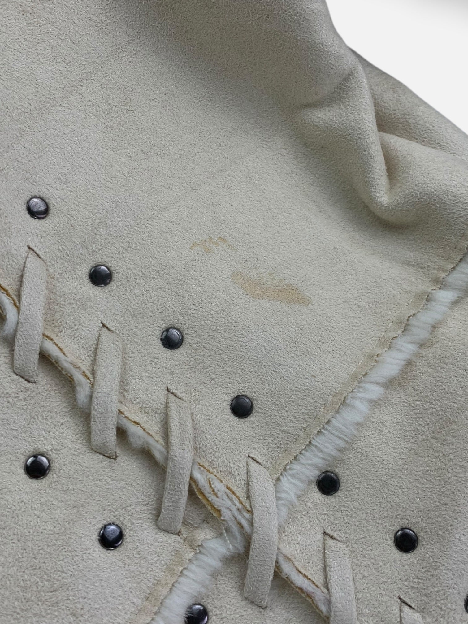 dennis basso Abrigo  Single breasted trench Suede - Mujer - Small