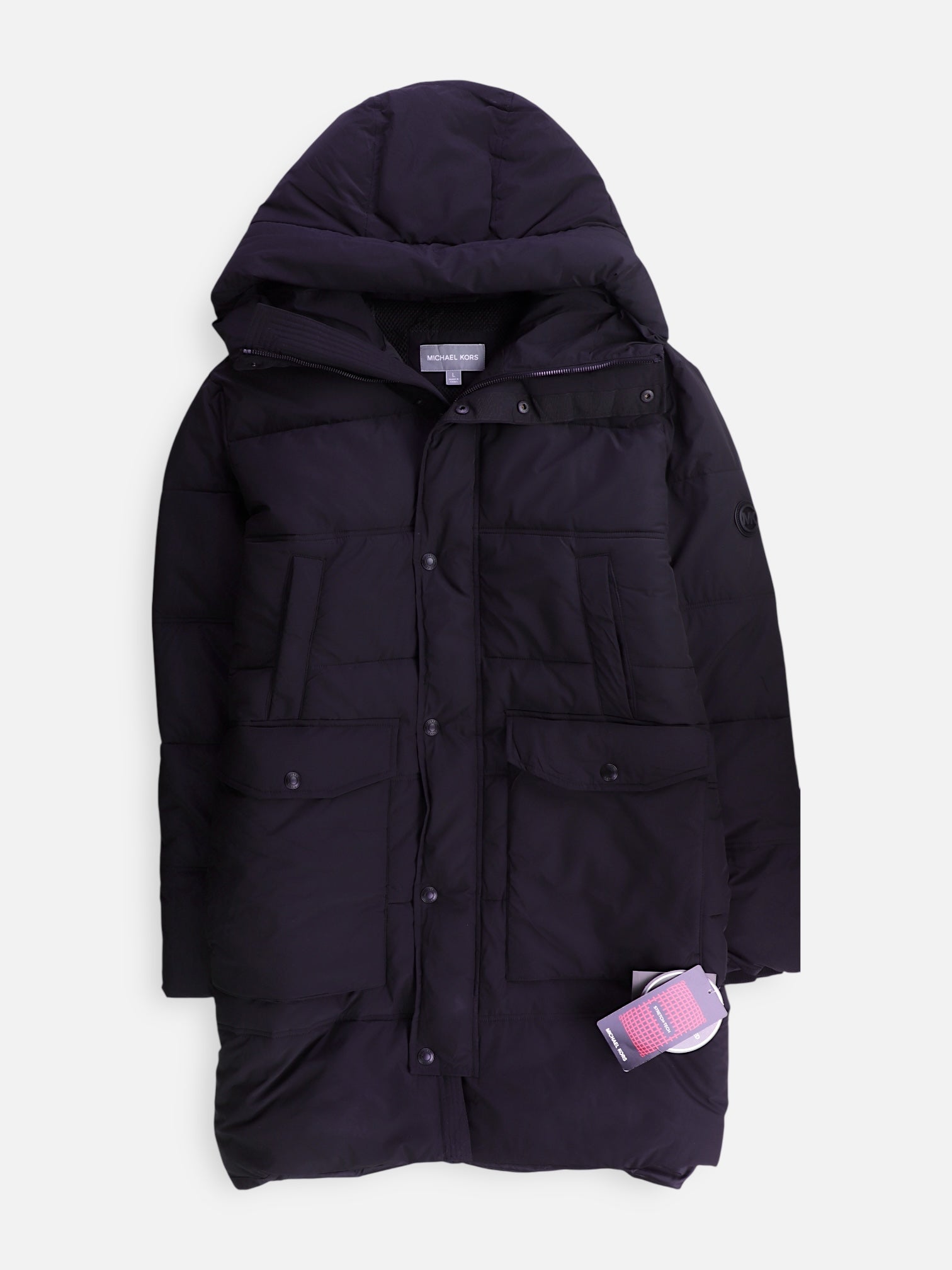 Michael Kors Abrigo Impermeable Puffer - Hombre - Large