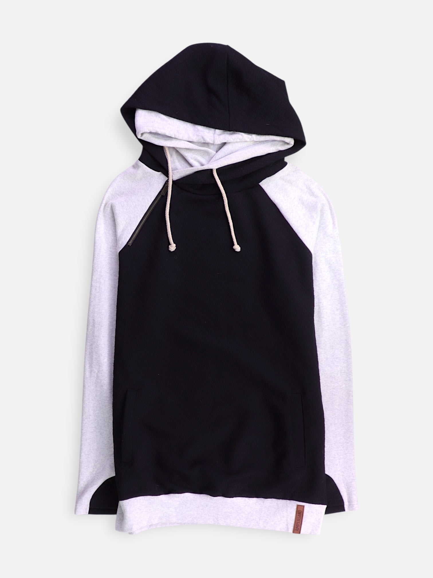 Sudadera Hoodie Color Block - Hombre - Large