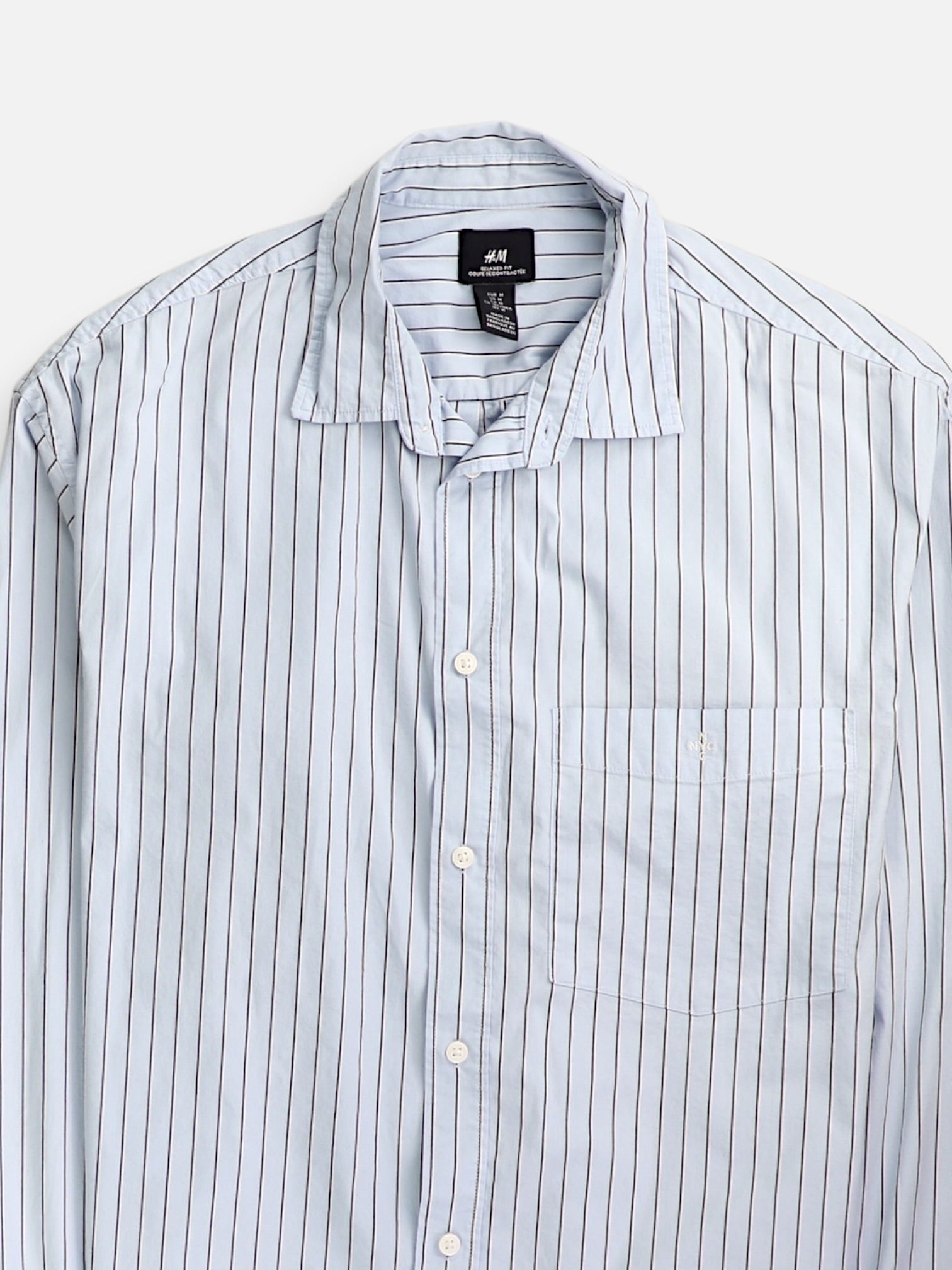 H&M Camisa Casual - Hombre - Medium