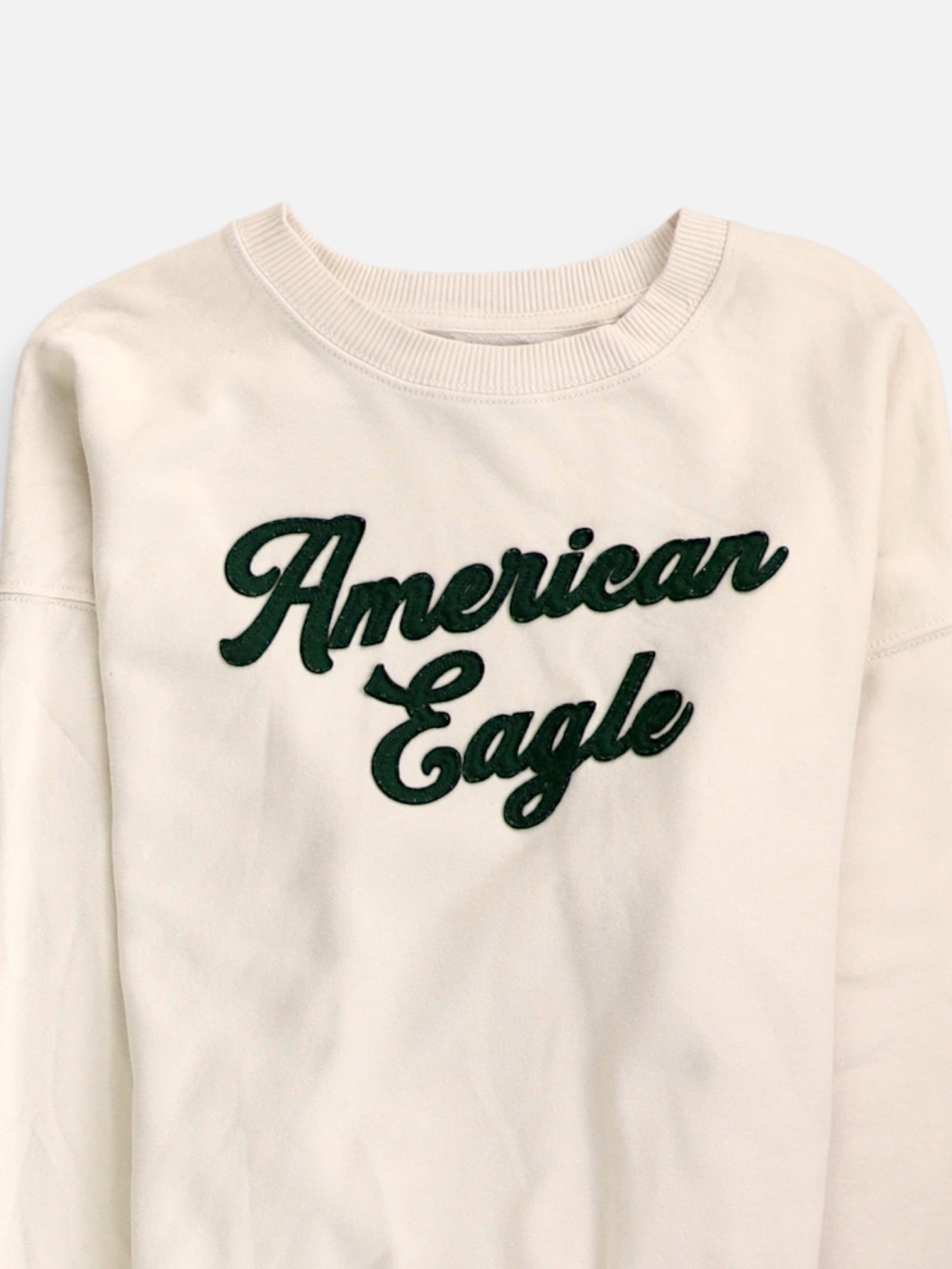 American Eagle Sudadera Sweatshirt Deportivo - Mujer - Small