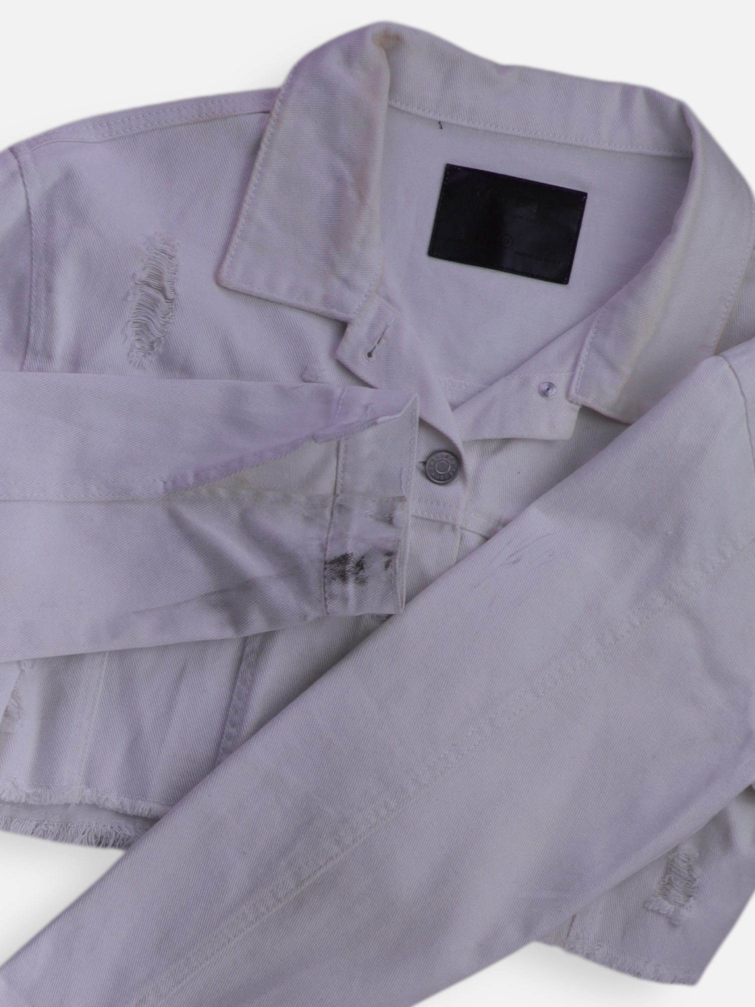 Chaqueta Denim  Crop Top - Mujer - Medium