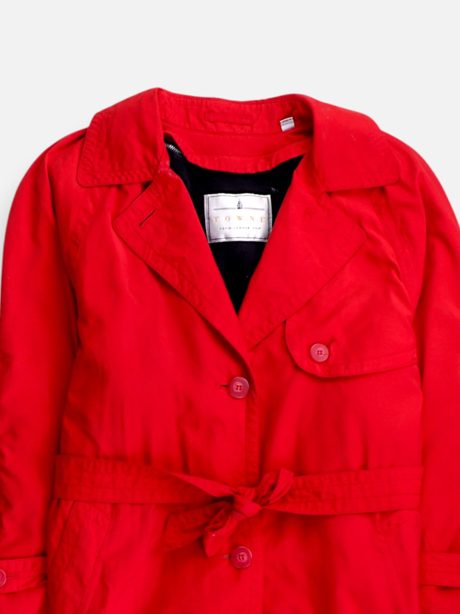 LONDON FOG Abrigo Trench Coat Casual - Mujer - 8R