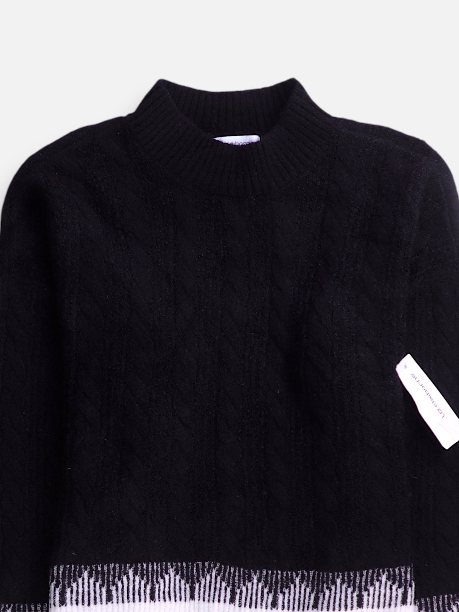 LIZ claiborne Sueter Knit Color Block - Mujer - XL
